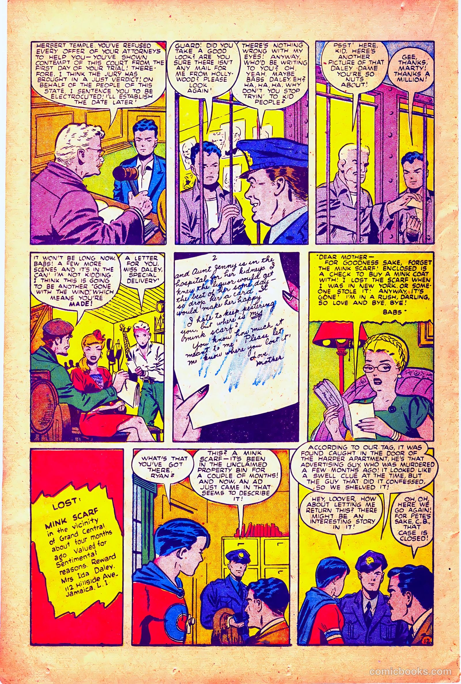 Boy Comics #37 (1950, L. Miller & Son) — page 34 of 52
