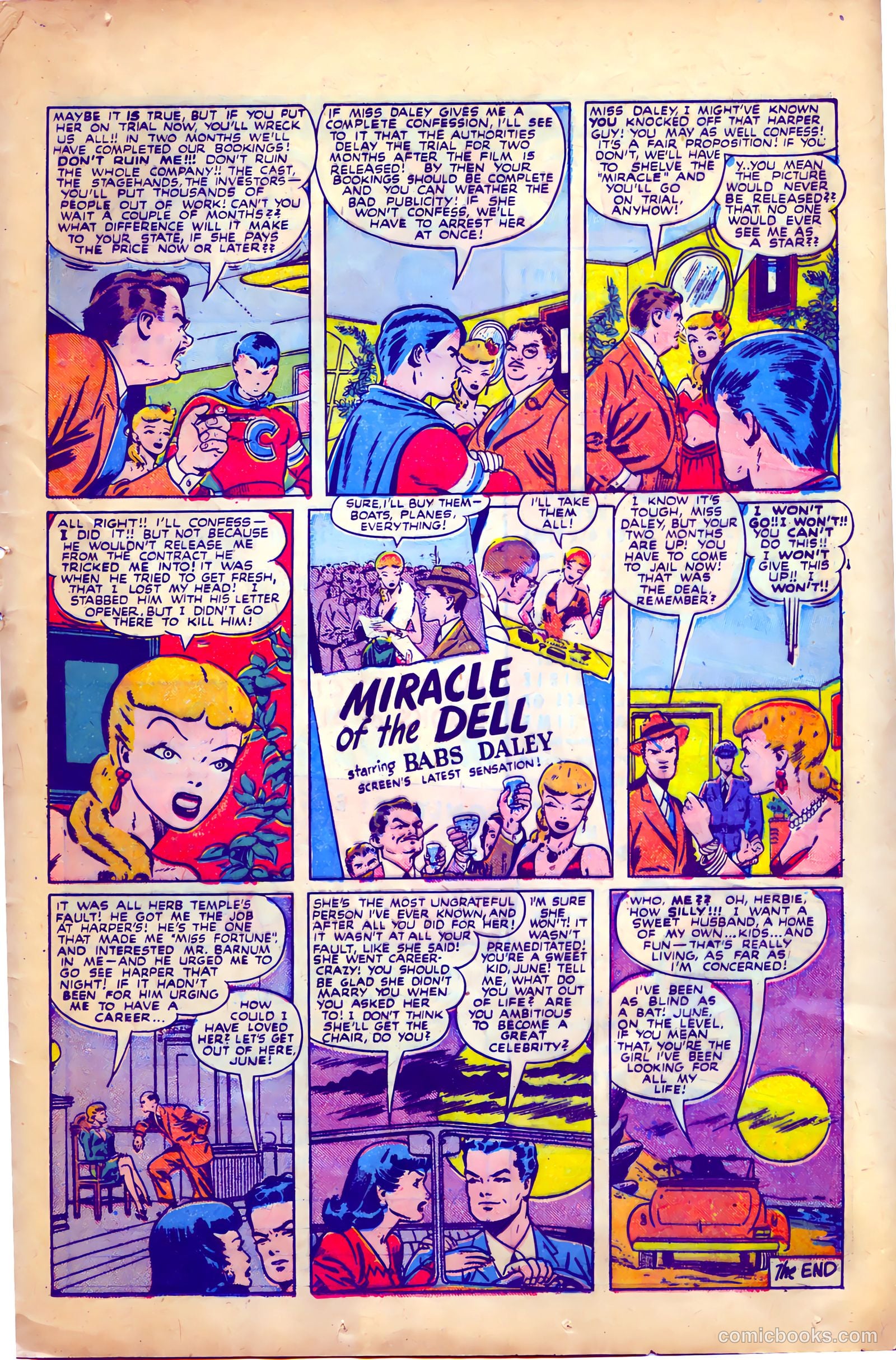 Boy Comics #37 (1950, L. Miller & Son) — page 37 of 52