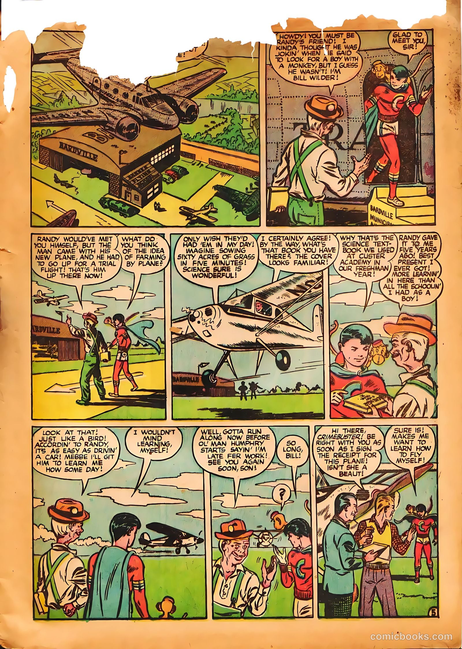 Boy Comics #33 (1950, L. Miller & Son) — page 9 of 52