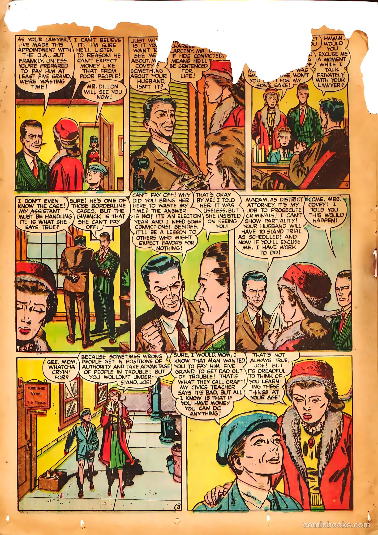 Boy Comics #33 (1950, L. Miller & Son) — page 28 of 52