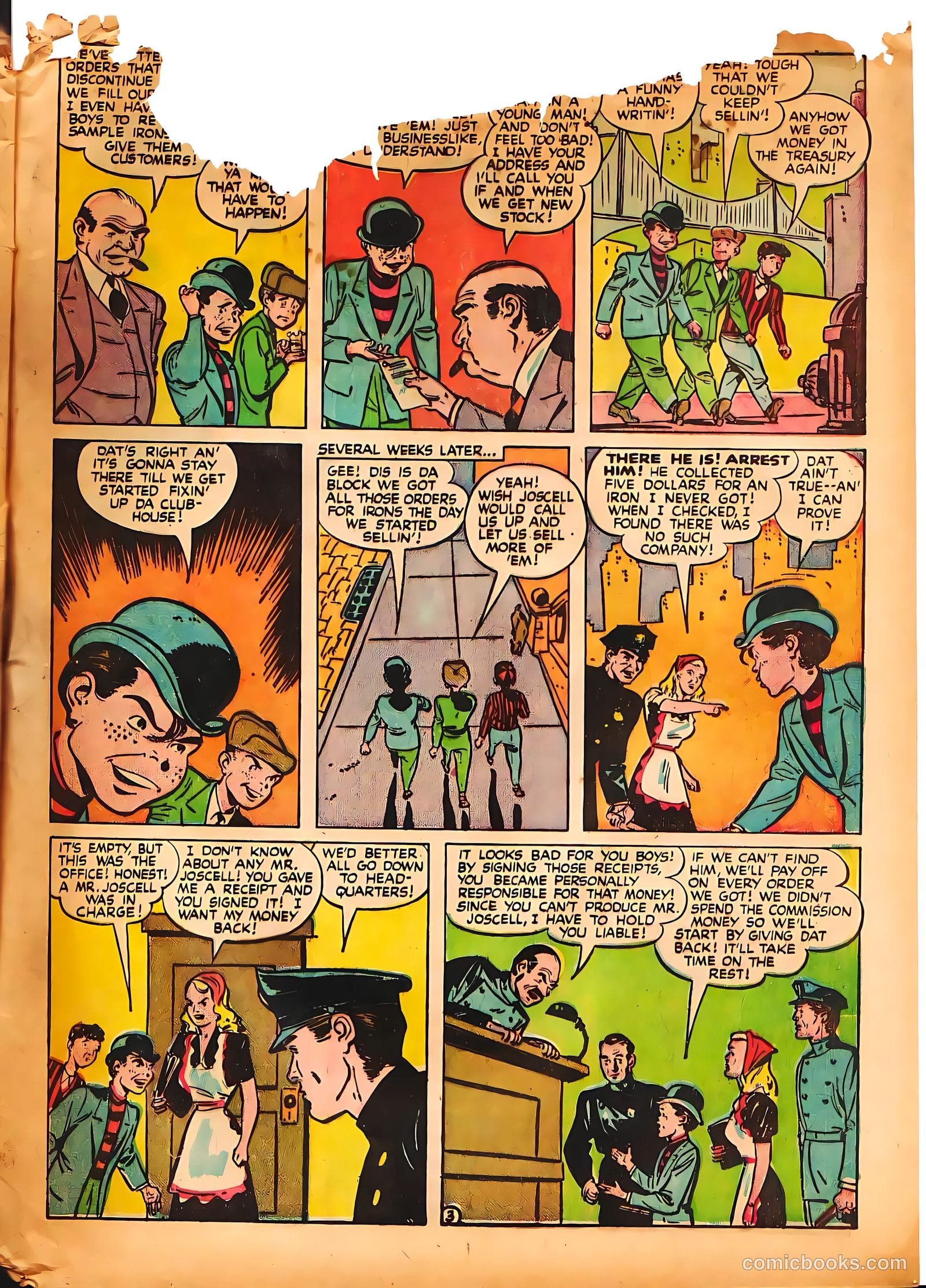 Boy Comics #33 (1950, L. Miller & Son) — page 47 of 52