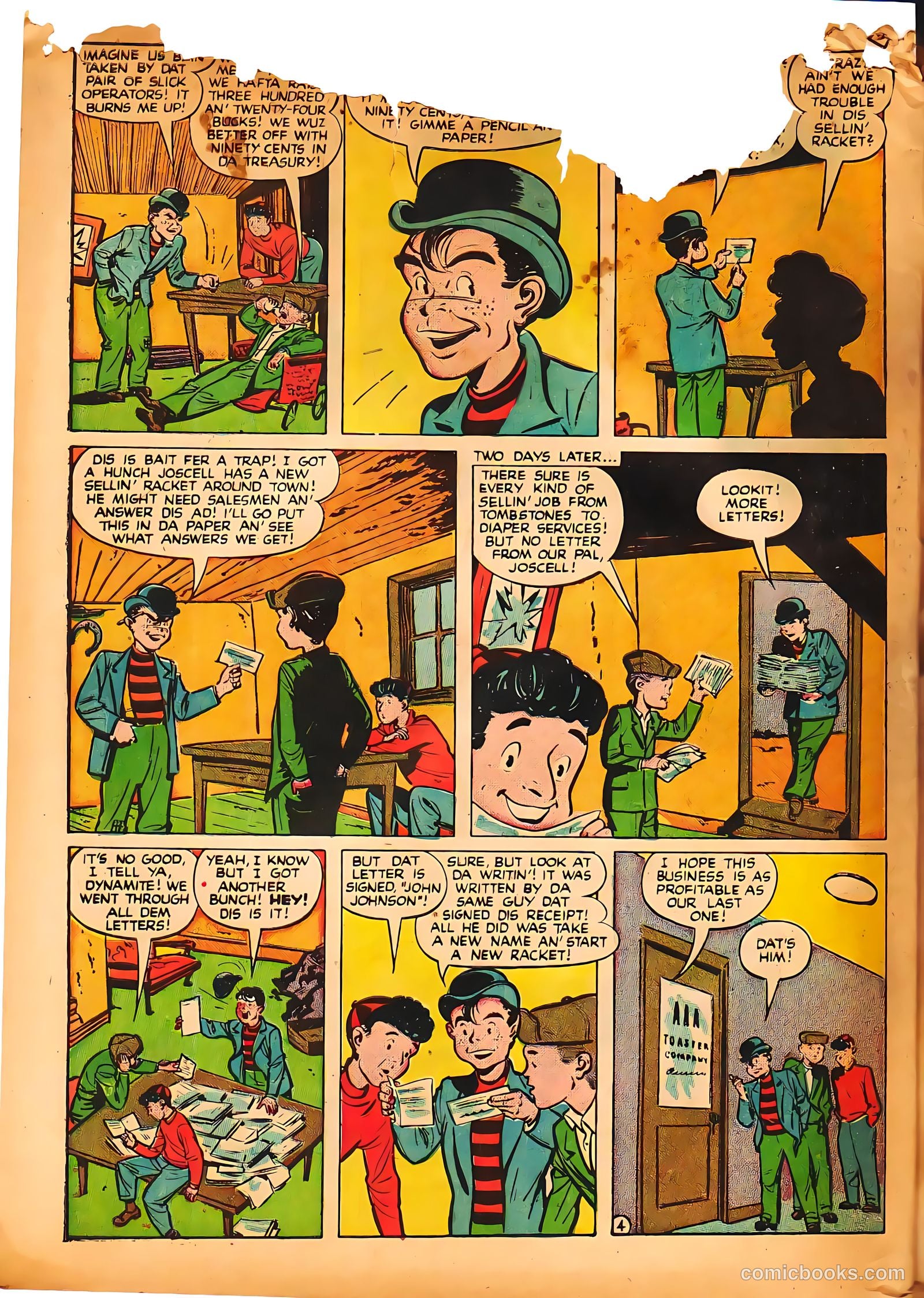 Boy Comics #33 (1950, L. Miller & Son) — page 48 of 52