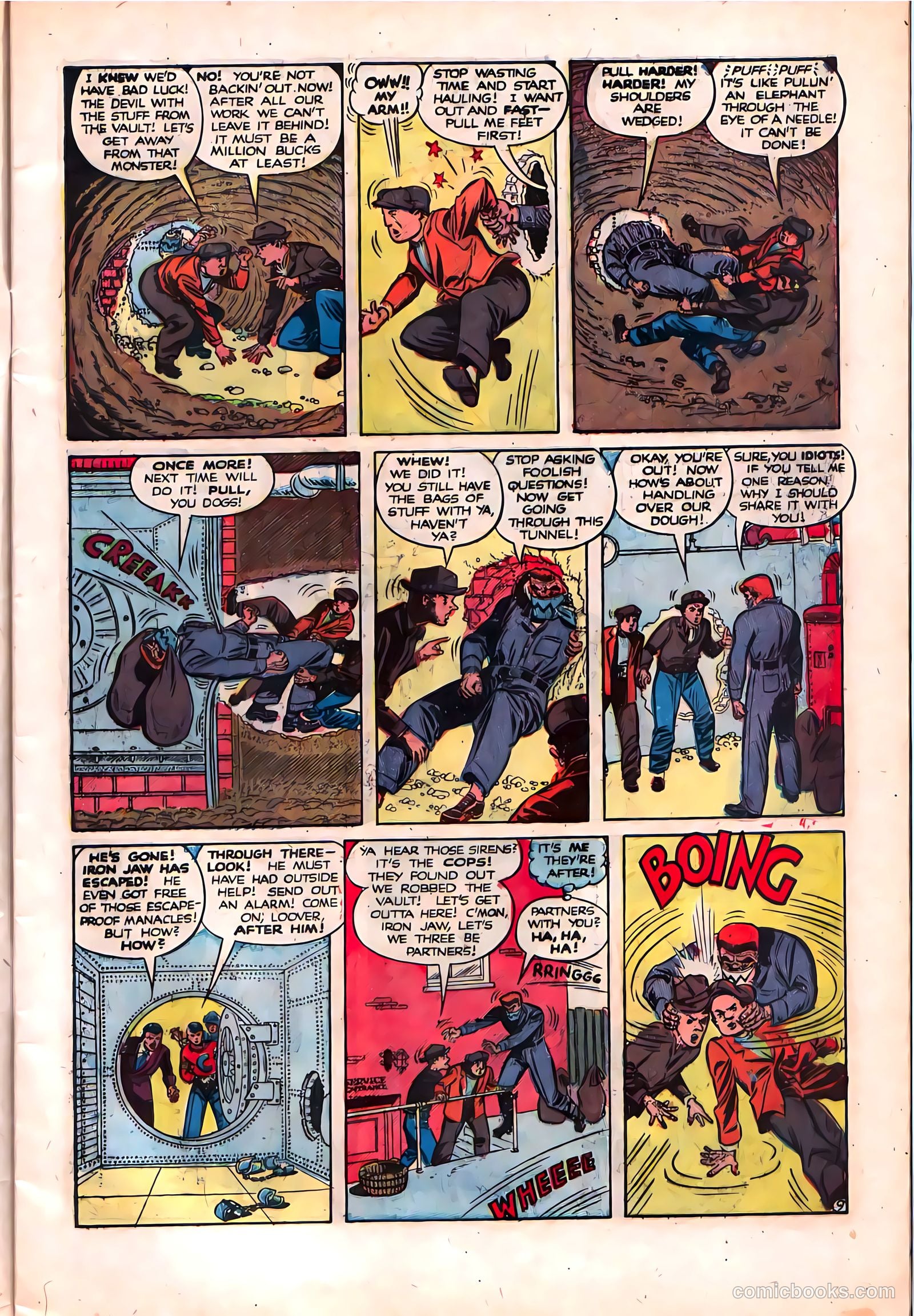 Boy Comics #61 (1950, L. Miller & Son) — page 11 of 52