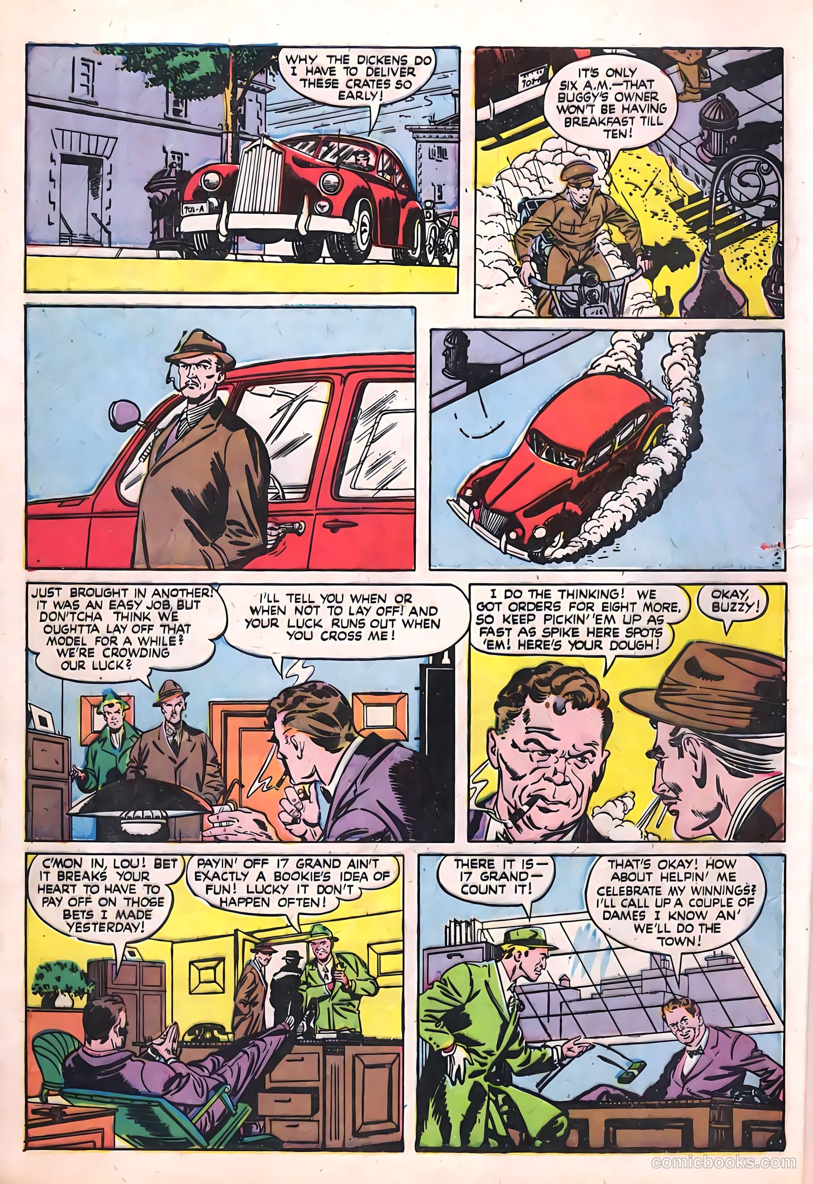 Daredevil Comics #41 (1948, Lev Gleason Publications, Inc.) — page 6 of 68