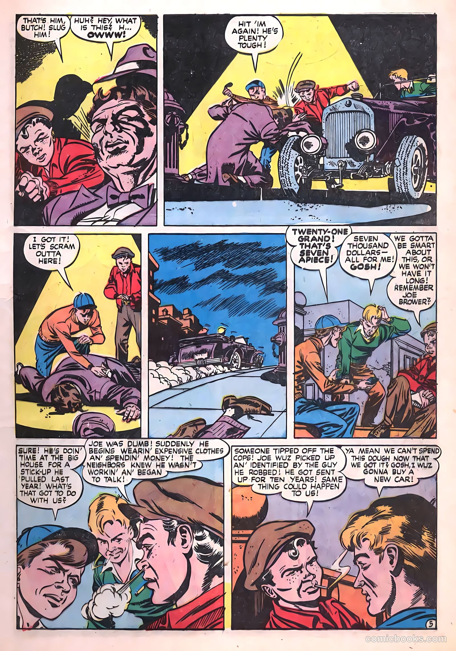 Daredevil Comics #41 (1948, Lev Gleason Publications, Inc.) — page 9 of 68