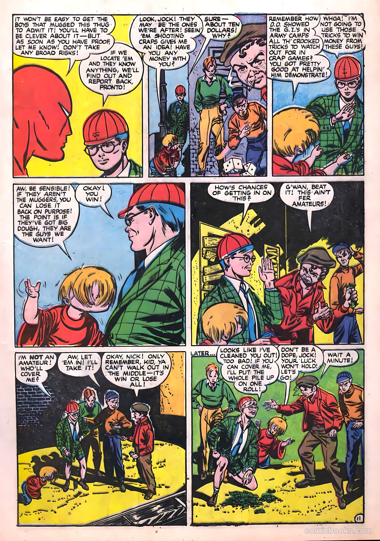 Daredevil Comics #41 (1948, Lev Gleason Publications, Inc.) — page 15 of 68