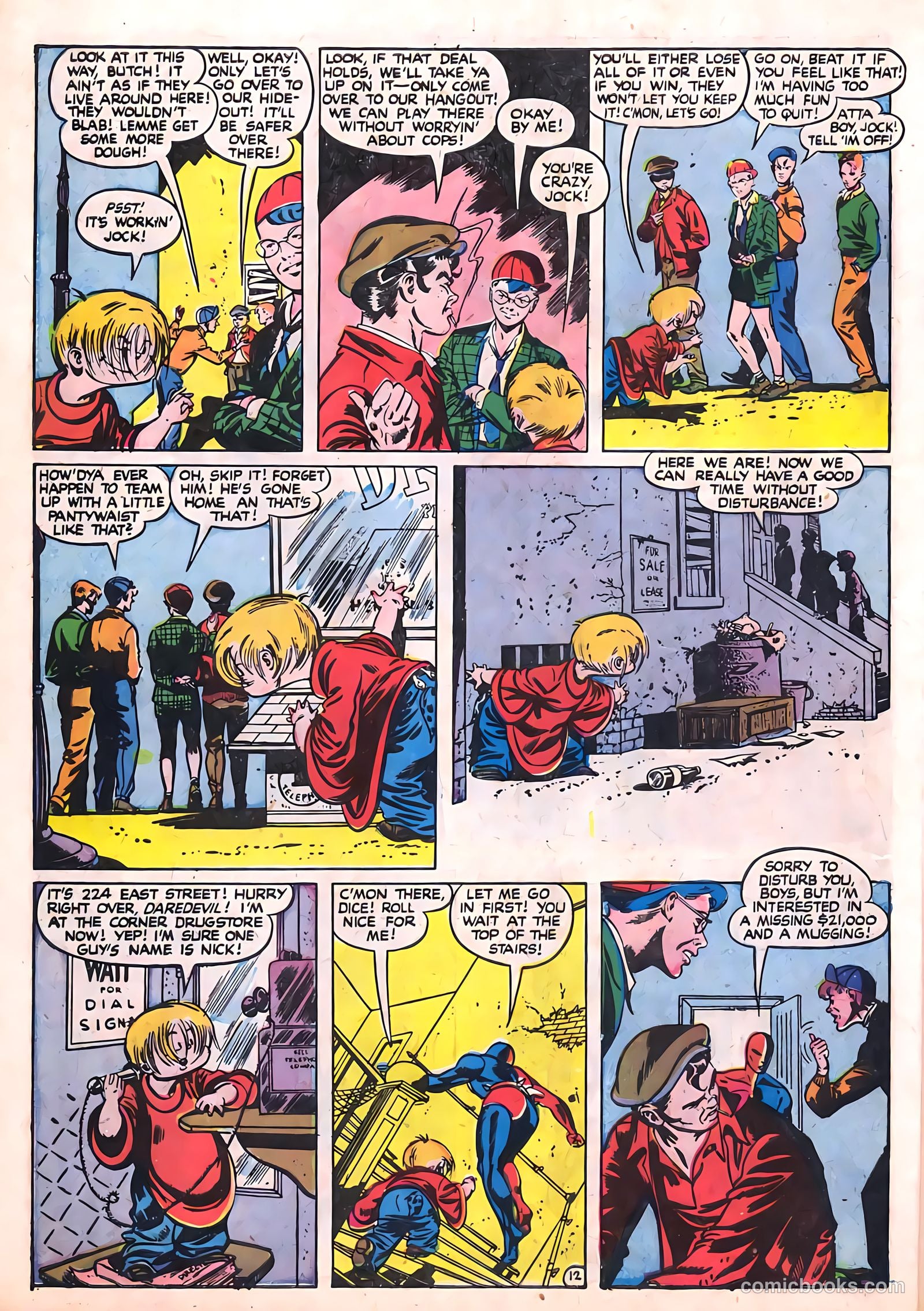 Daredevil Comics #41 (1948, Lev Gleason Publications, Inc.) — page 16 of 68