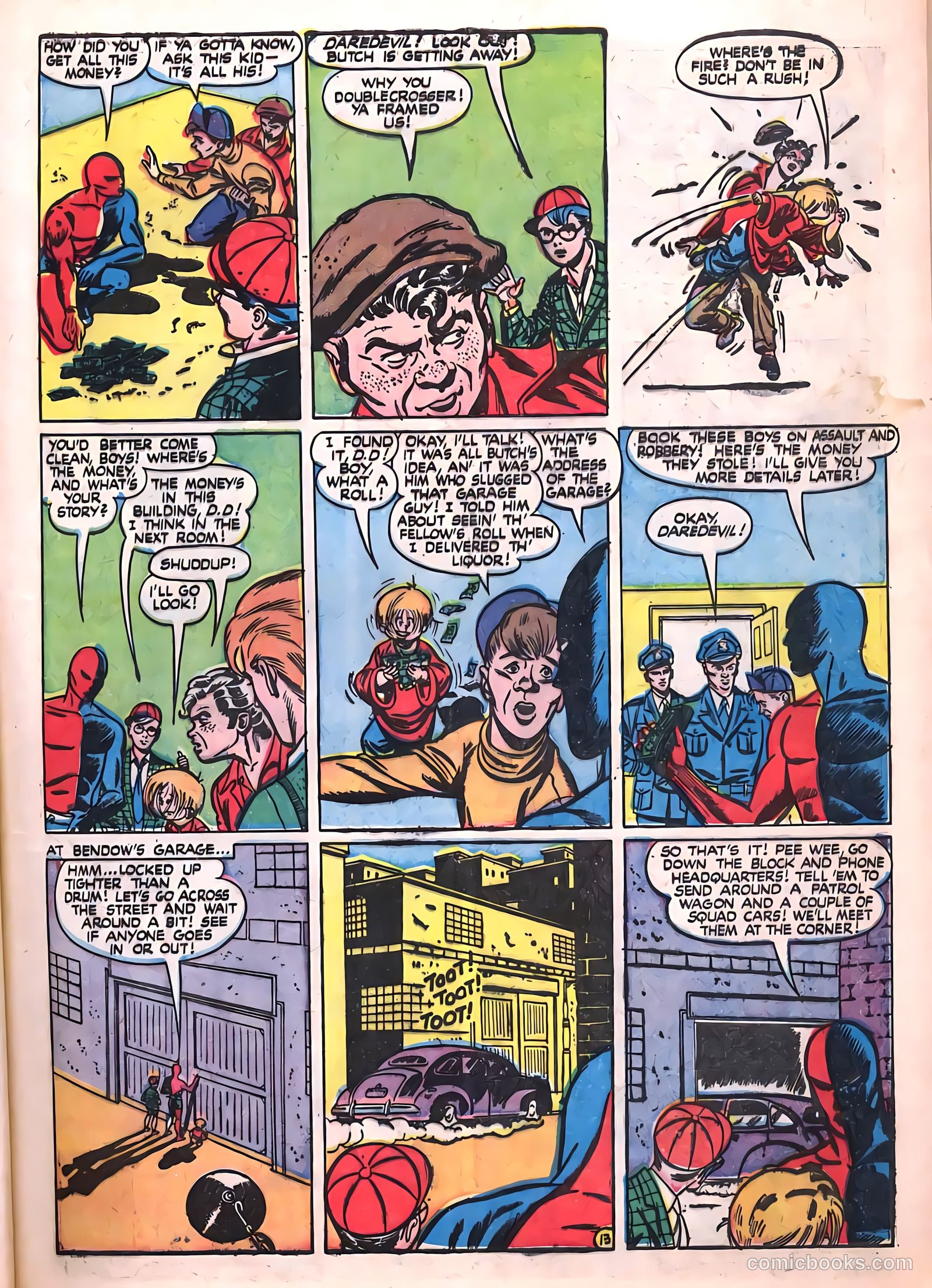 Daredevil Comics #41 (1948, Lev Gleason Publications, Inc.) — page 17 of 68
