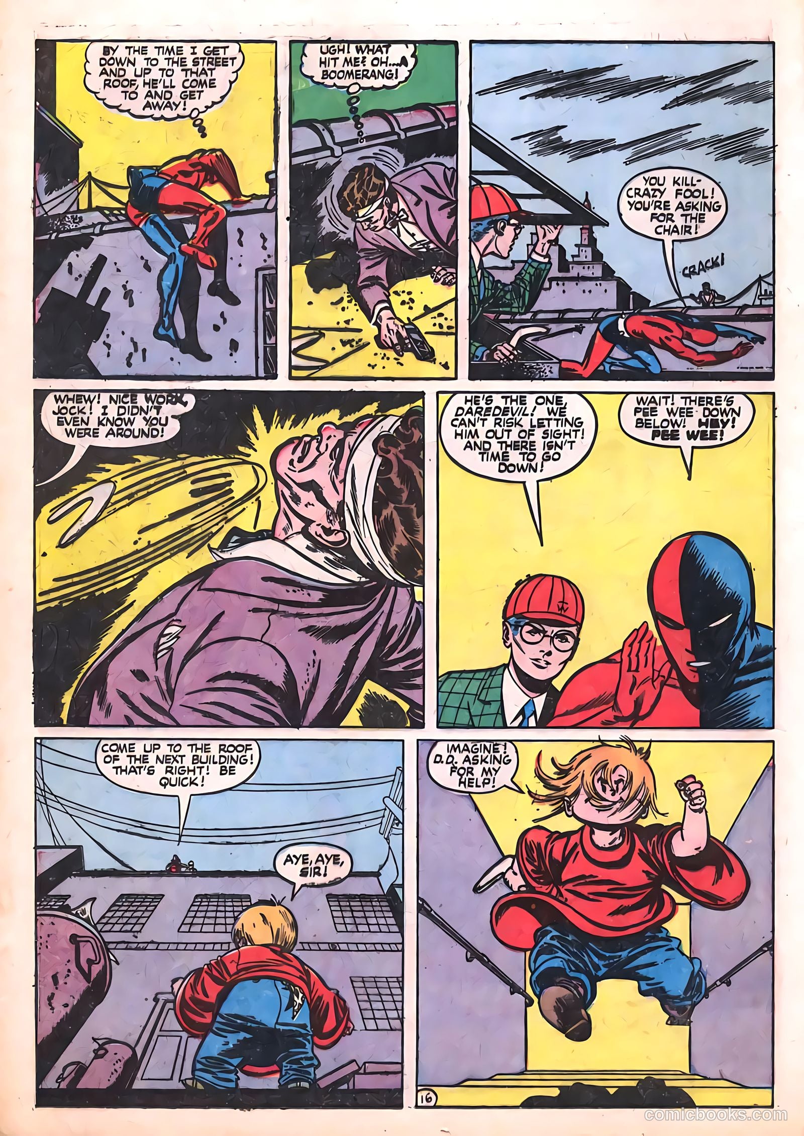Daredevil Comics #41 (1948, Lev Gleason Publications, Inc.) — page 20 of 68