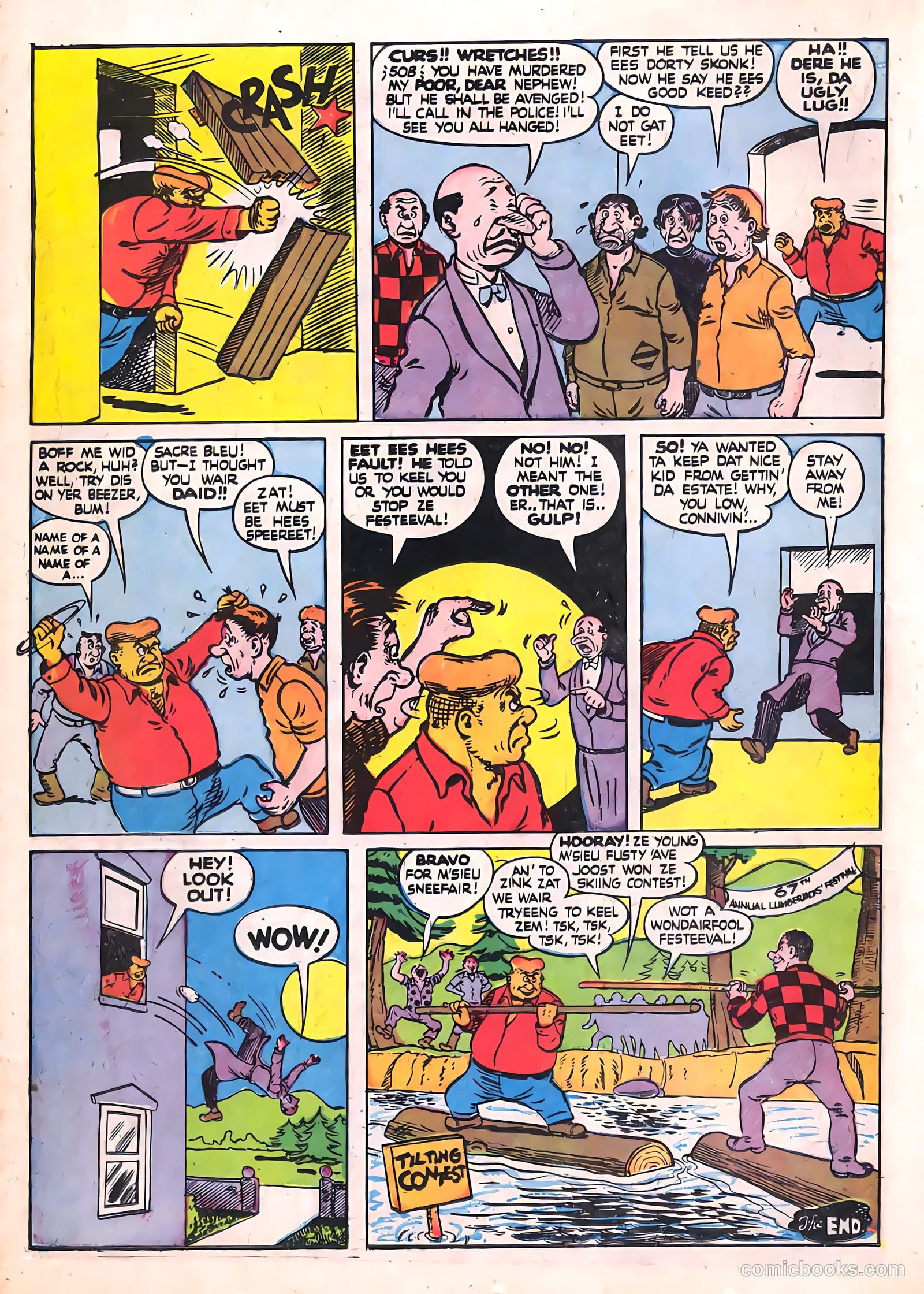 Daredevil Comics #41 (1948, Lev Gleason Publications, Inc.) — page 32 of 68