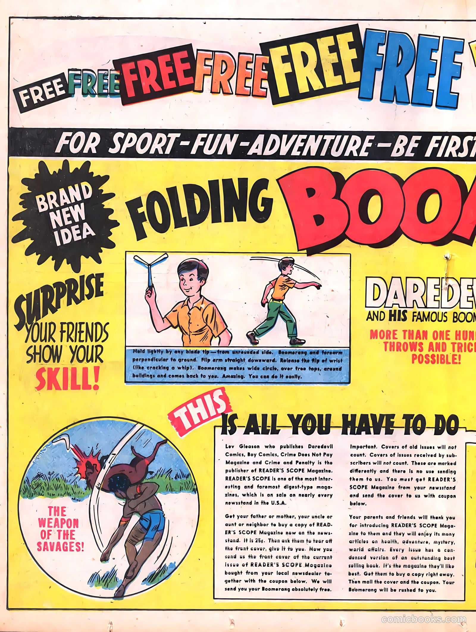 Daredevil Comics #41 (1948, Lev Gleason Publications, Inc.) — page 34 of 68