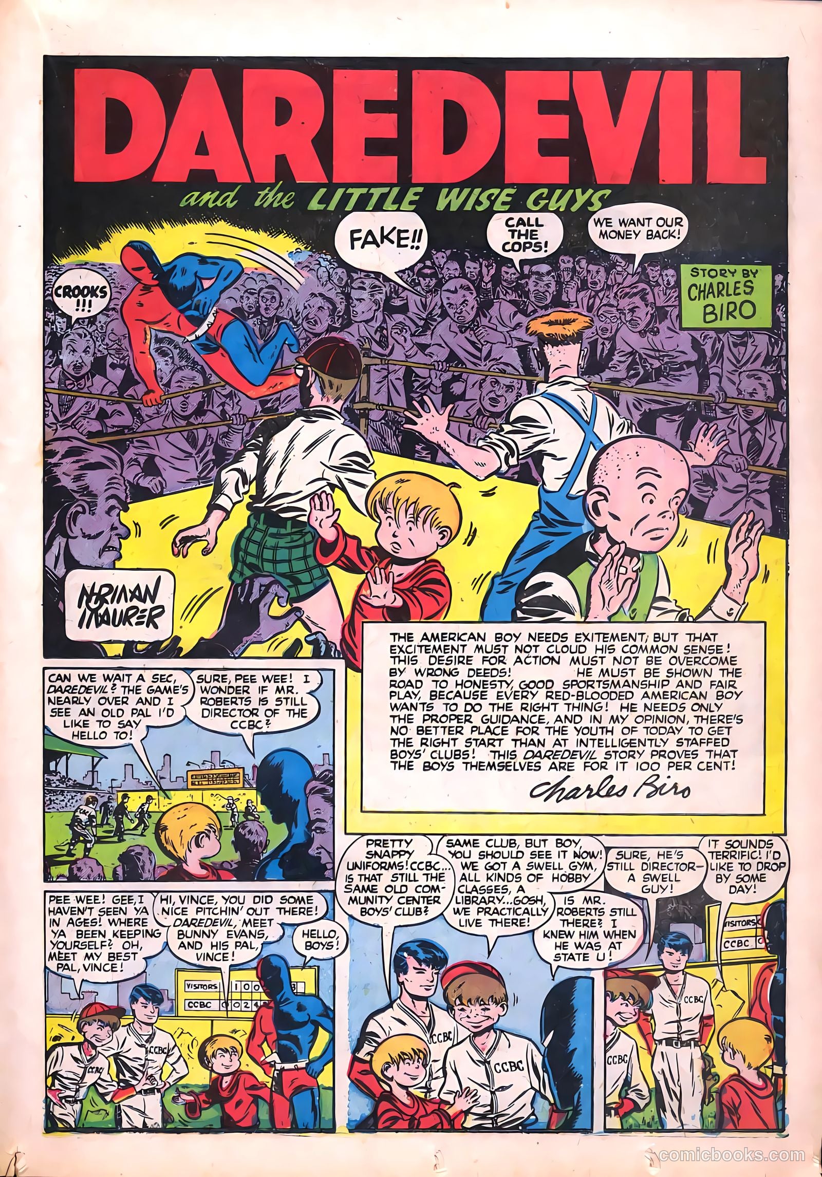 Daredevil Comics #41 (1948, Lev Gleason Publications, Inc.) — page 37 of 68