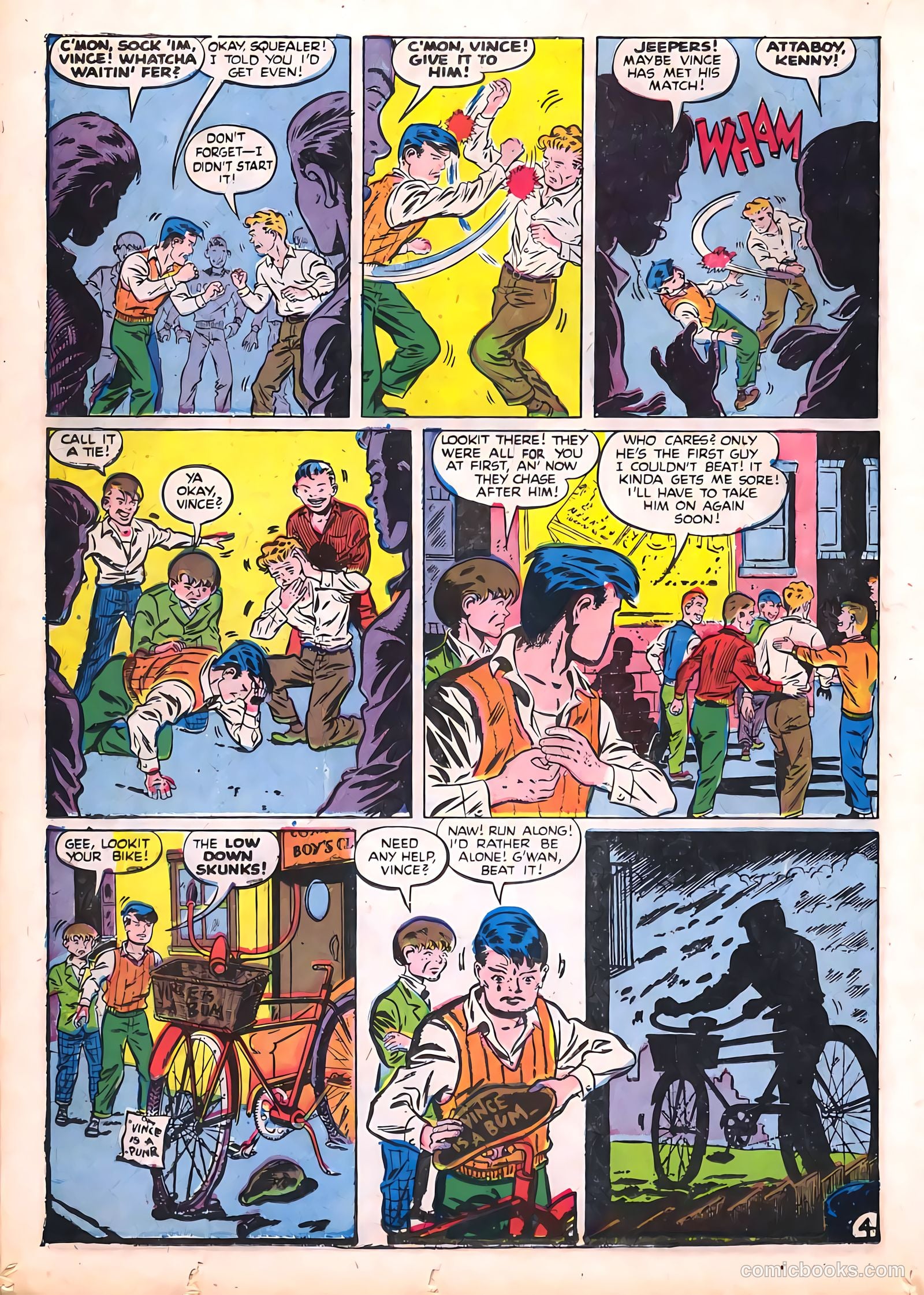 Daredevil Comics #41 (1948, Lev Gleason Publications, Inc.) — page 40 of 68