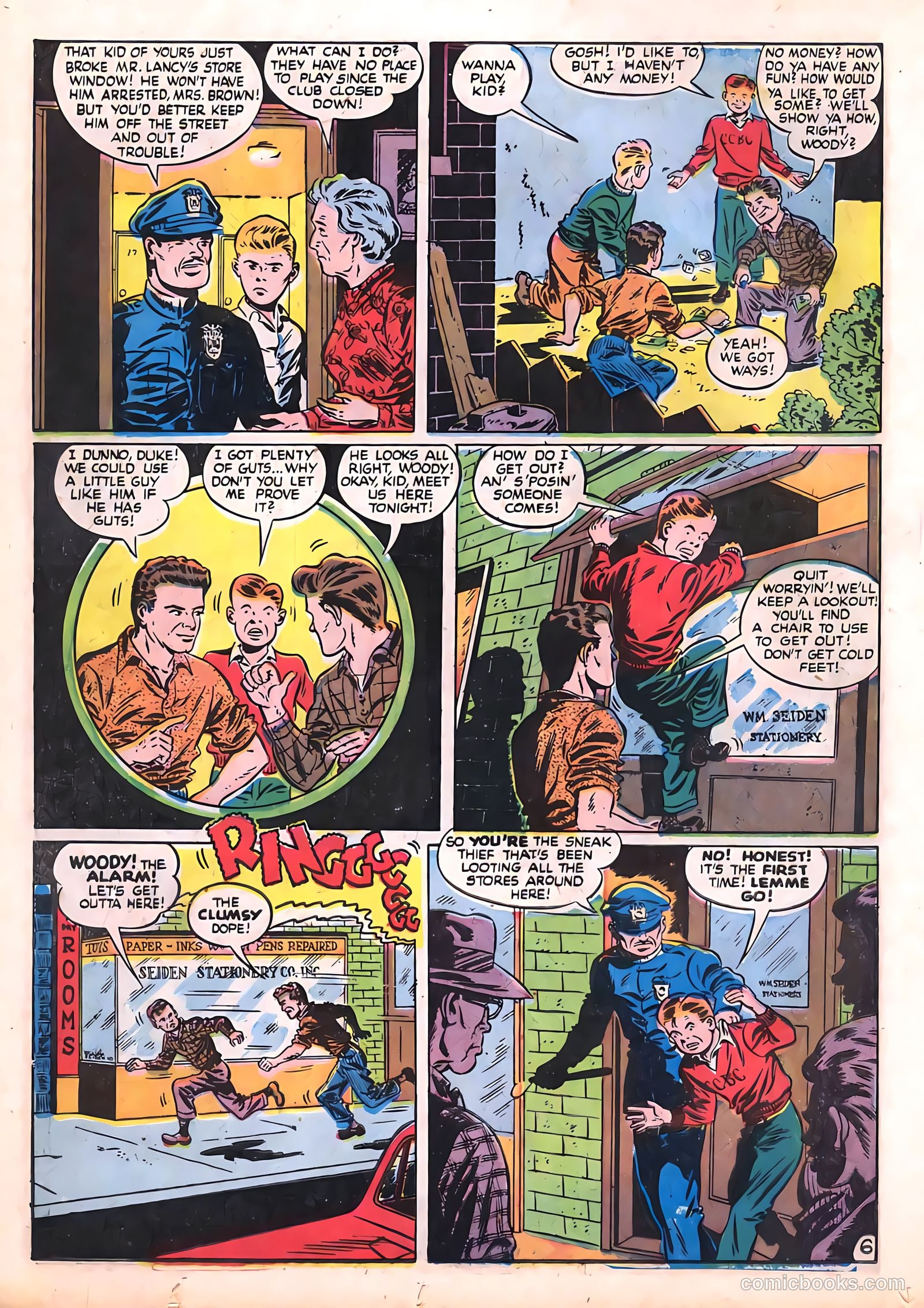 Daredevil Comics #41 (1948, Lev Gleason Publications, Inc.) — page 42 of 68