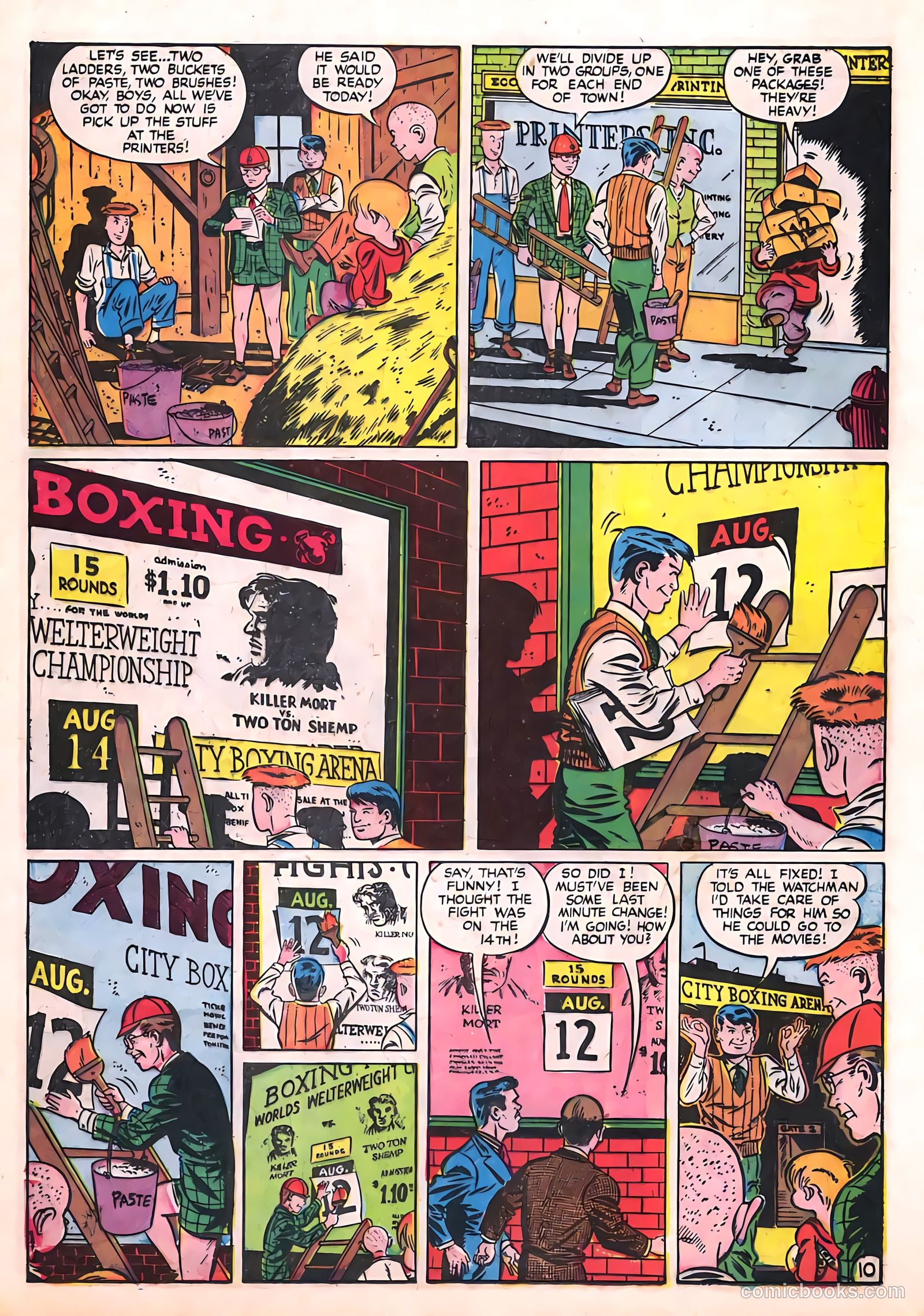 Daredevil Comics #41 (1948, Lev Gleason Publications, Inc.) — page 46 of 68