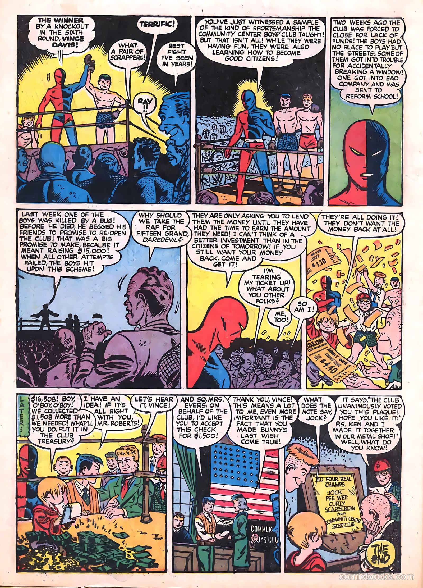 Daredevil Comics #41 (1948, Lev Gleason Publications, Inc.) — page 50 of 68