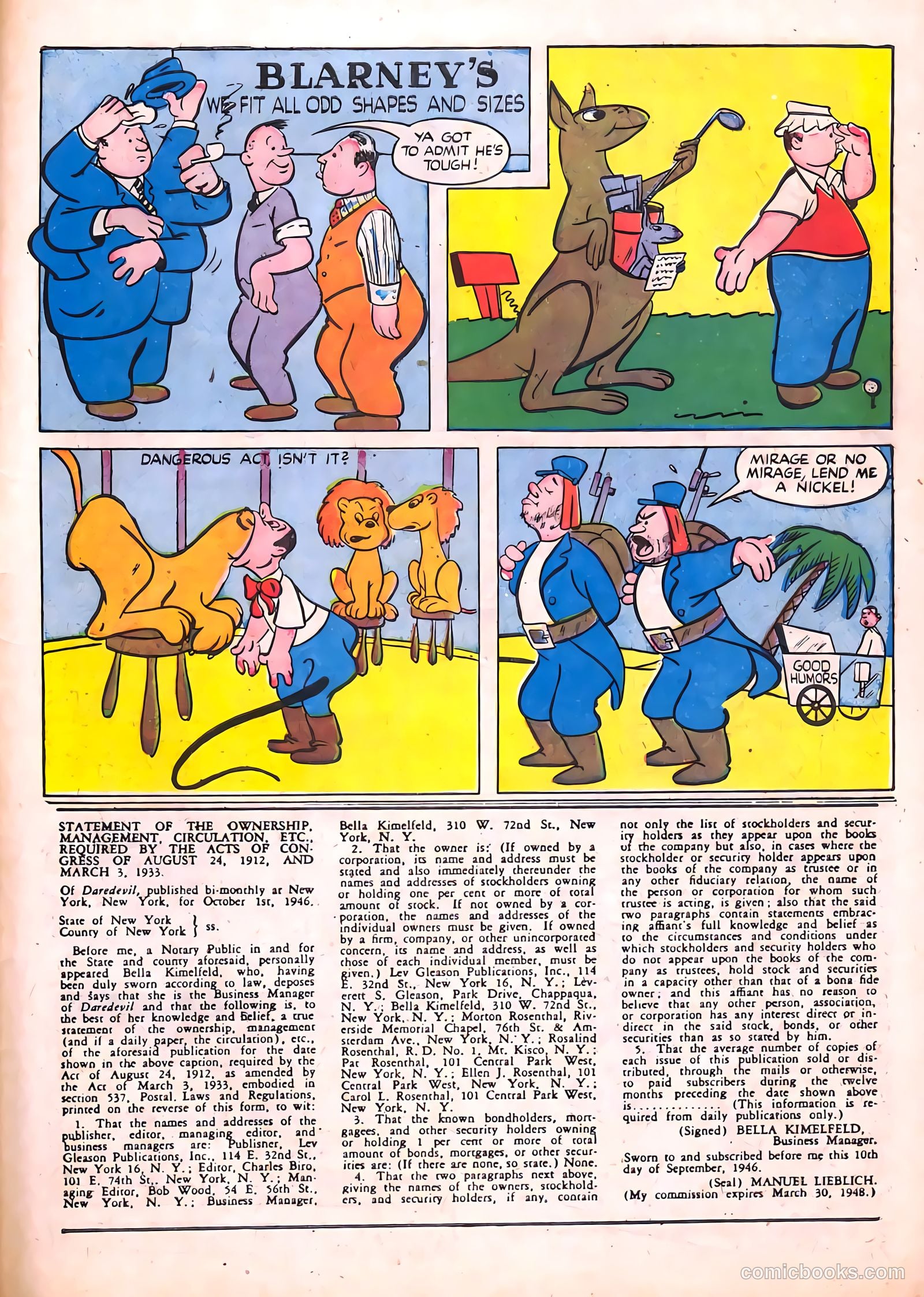 Daredevil Comics #41 (1948, Lev Gleason Publications, Inc.) — page 53 of 68