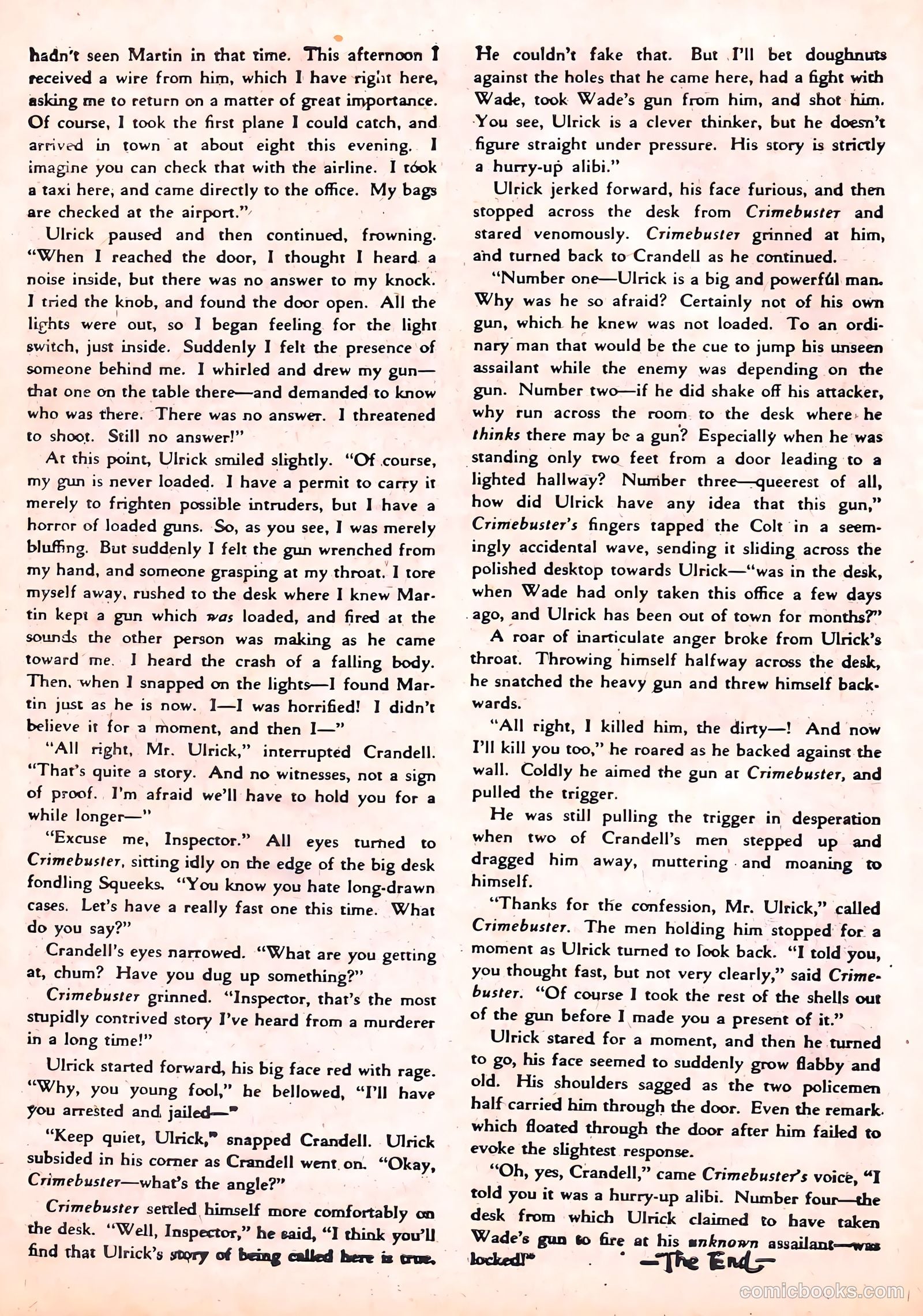 Daredevil Comics #41 (1948, Lev Gleason Publications, Inc.) — page 56 of 68