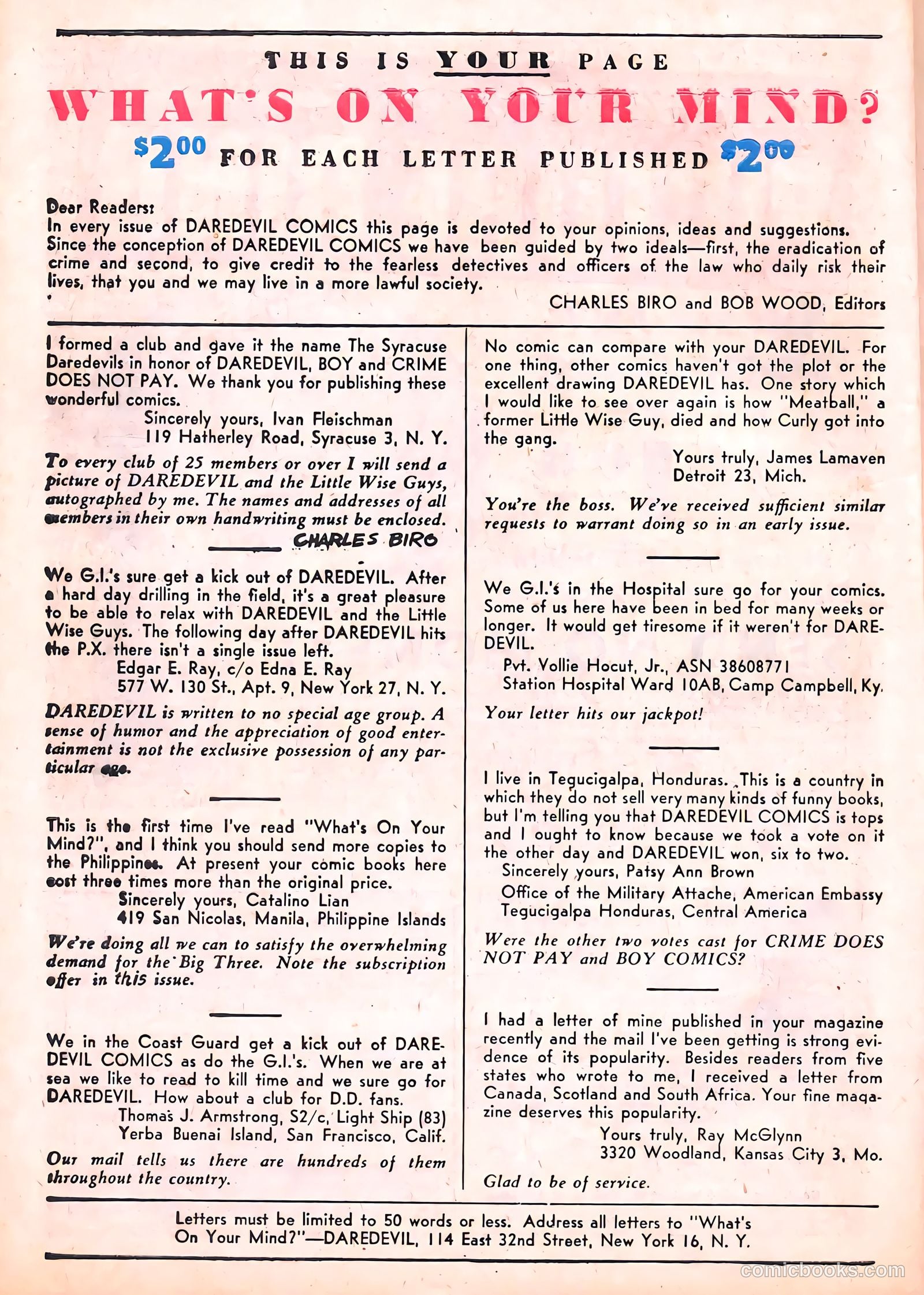 Daredevil Comics #41 (1948, Lev Gleason Publications, Inc.) — page 58 of 68
