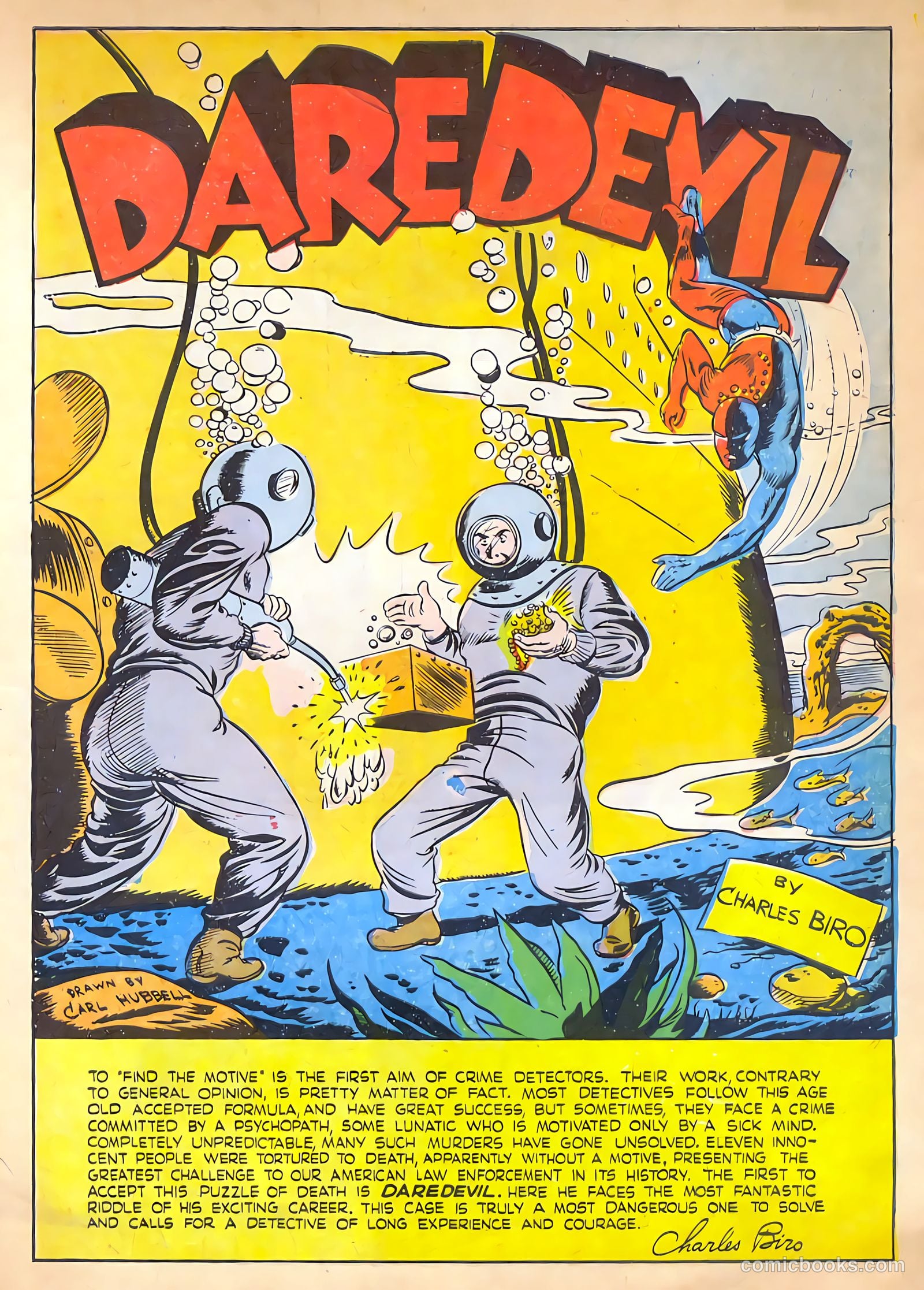 Daredevil Comics #27 (1948, Lev Gleason Publications, Inc.) — page 3 of 41