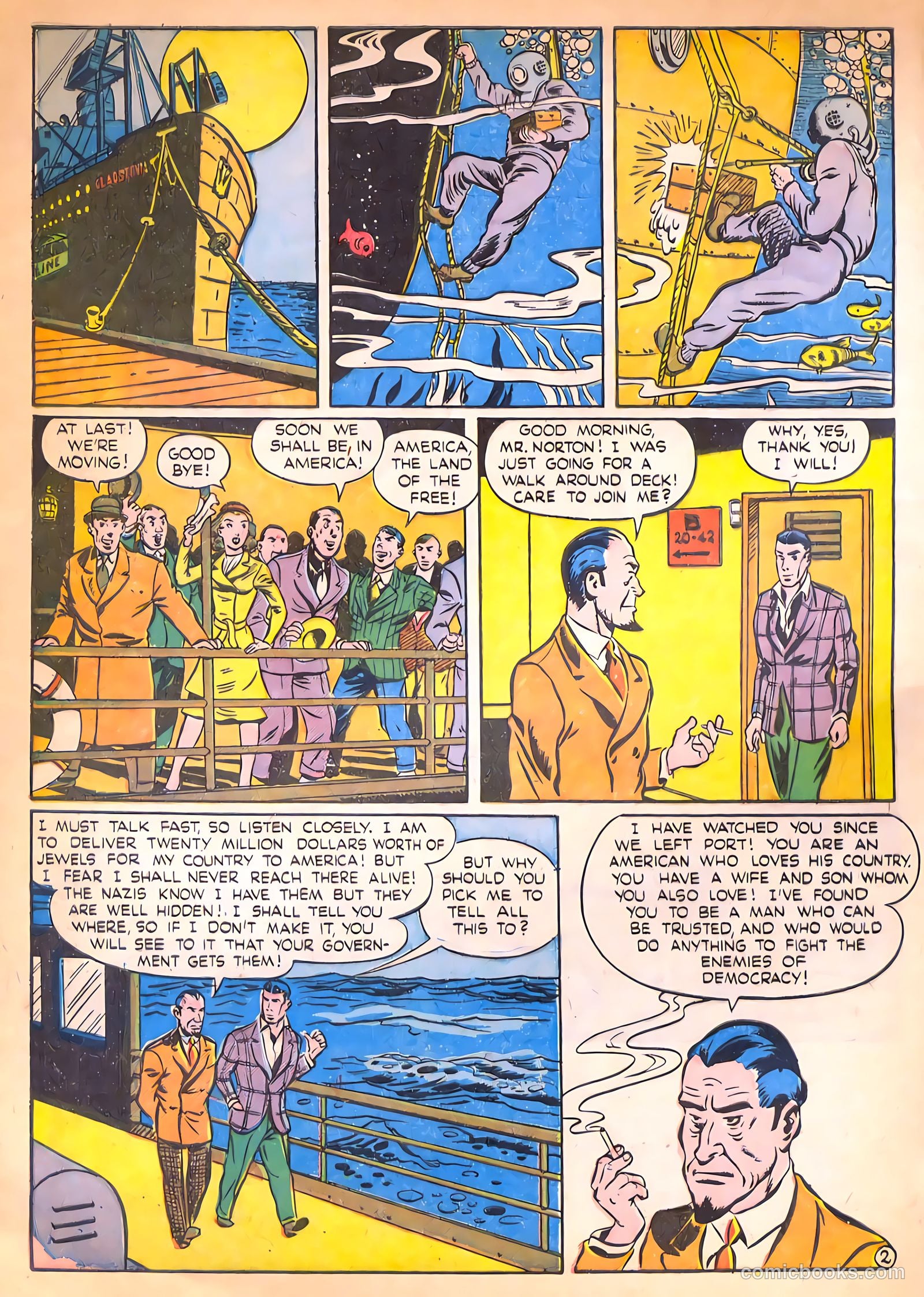 Daredevil Comics #27 (1948, Lev Gleason Publications, Inc.) — page 4 of 41