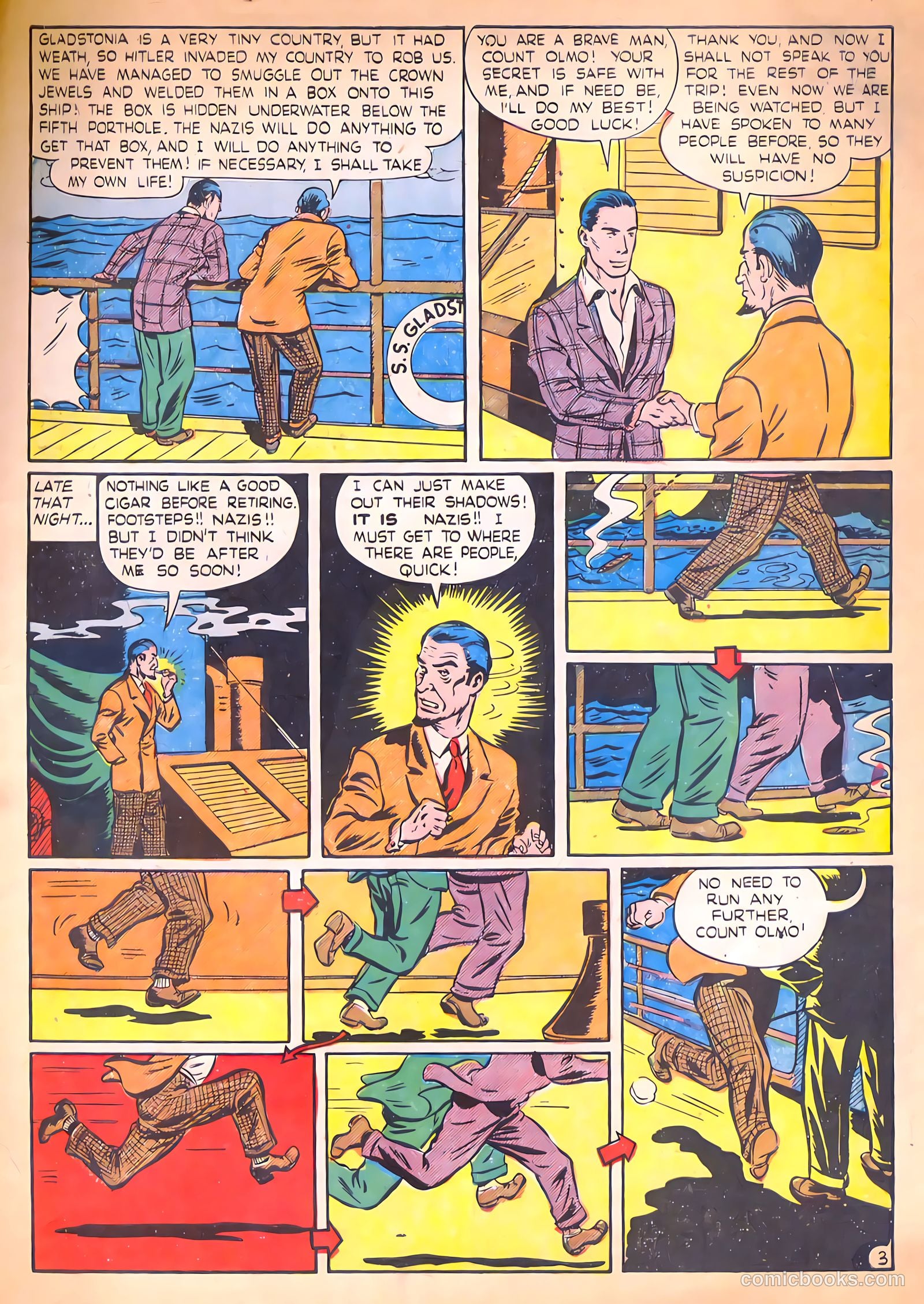 Daredevil Comics #27 (1948, Lev Gleason Publications, Inc.) — page 5 of 41