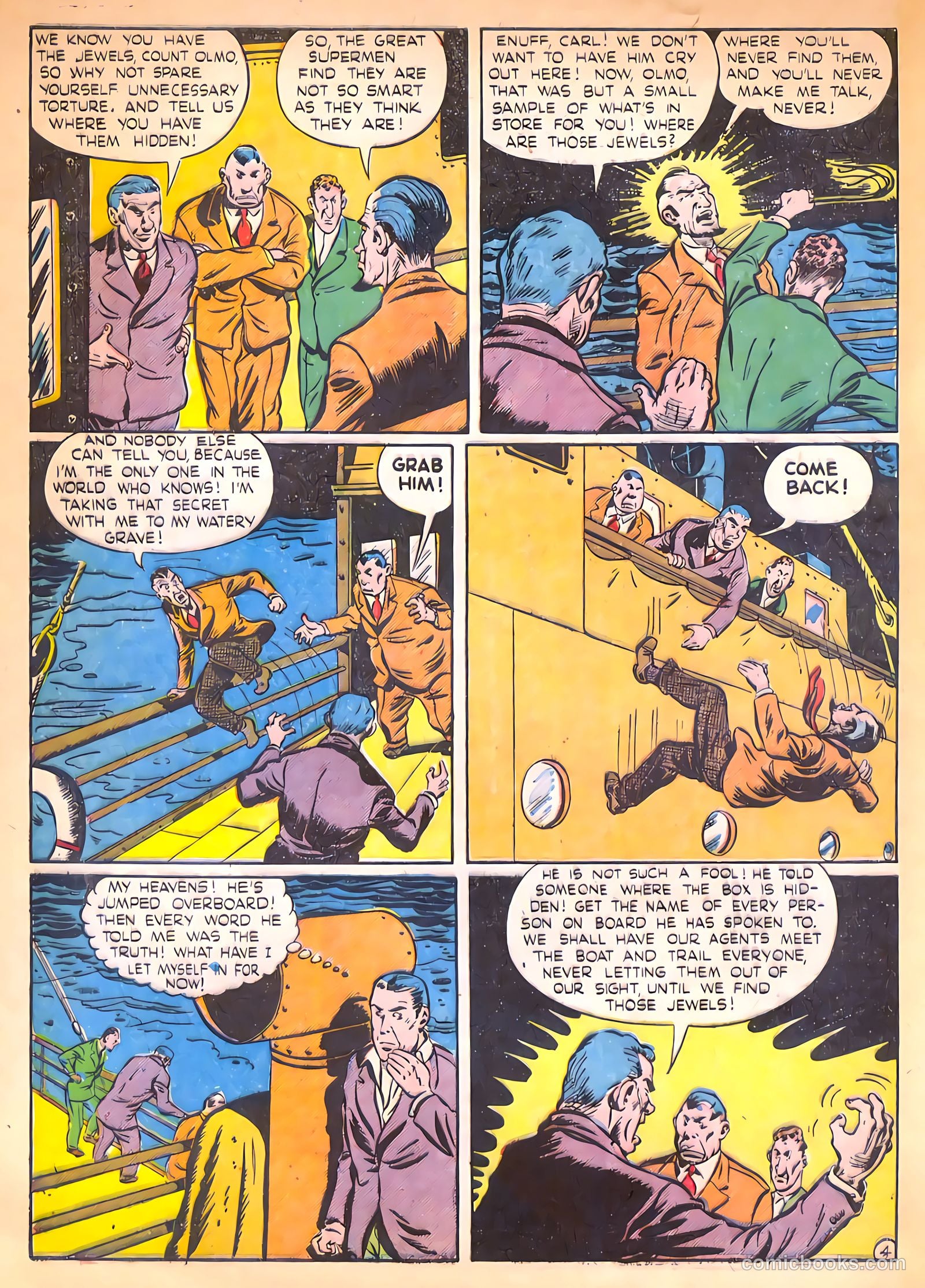 Daredevil Comics #27 (1948, Lev Gleason Publications, Inc.) — page 6 of 41