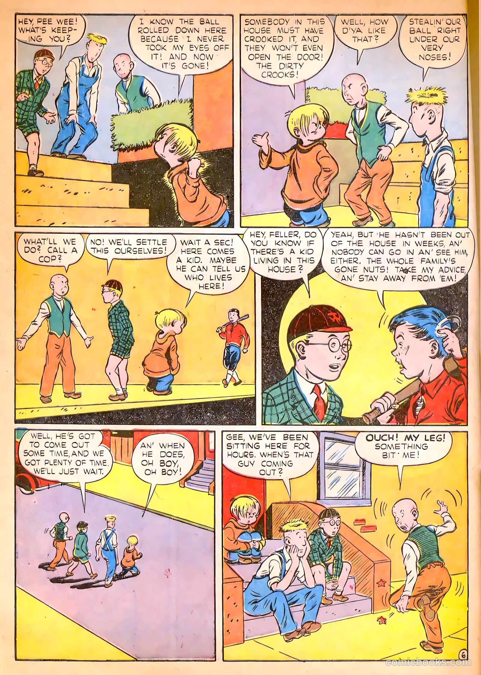Daredevil Comics #27 (1948, Lev Gleason Publications, Inc.) — page 8 of 41