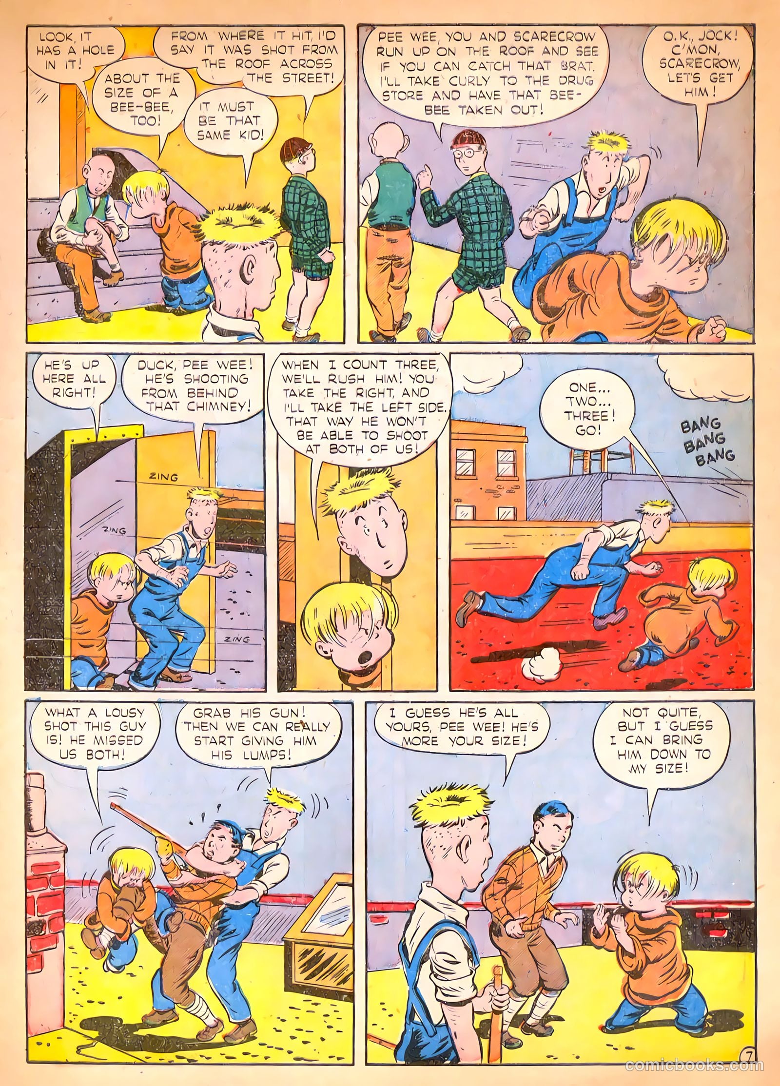 Daredevil Comics #27 (1948, Lev Gleason Publications, Inc.) — page 9 of 41