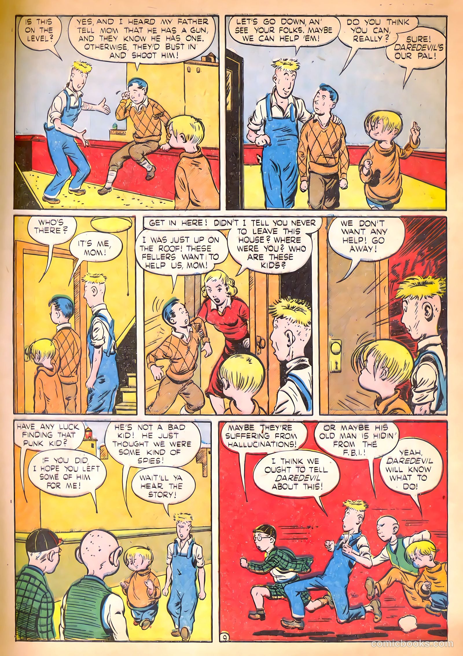 Daredevil Comics #27 (1948, Lev Gleason Publications, Inc.) — page 11 of 41