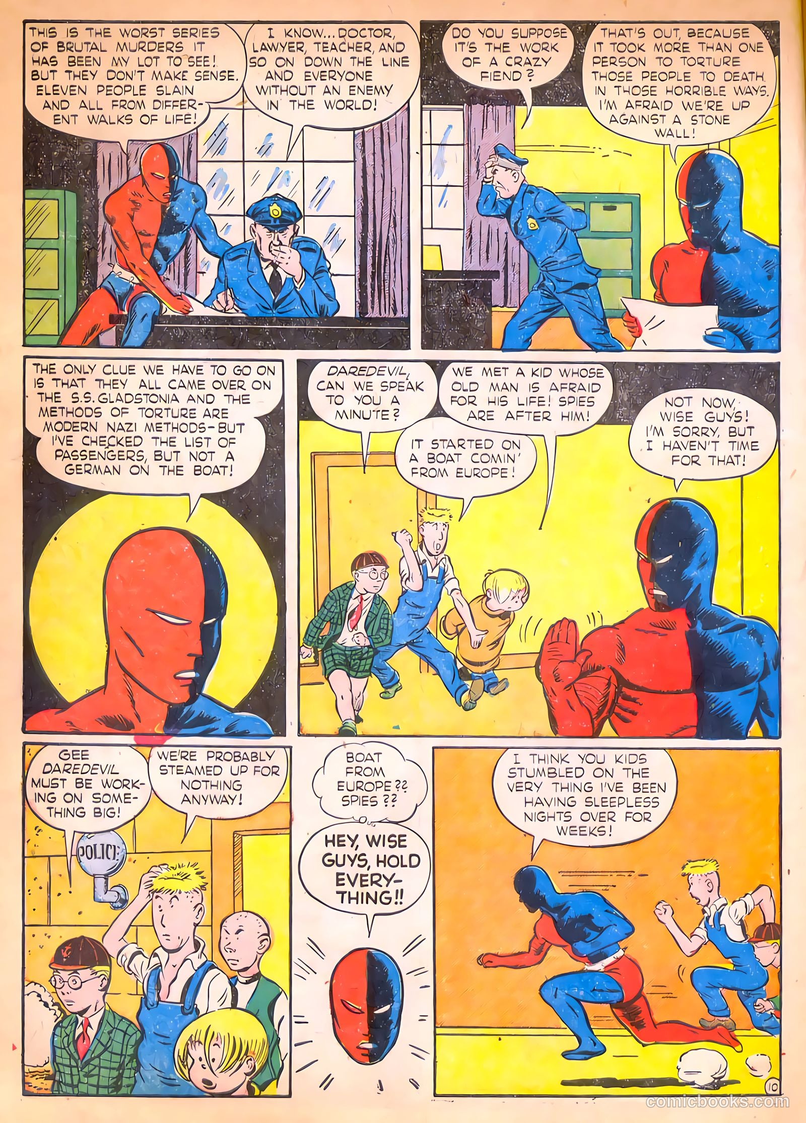 Daredevil Comics #27 (1948, Lev Gleason Publications, Inc.) — page 12 of 41