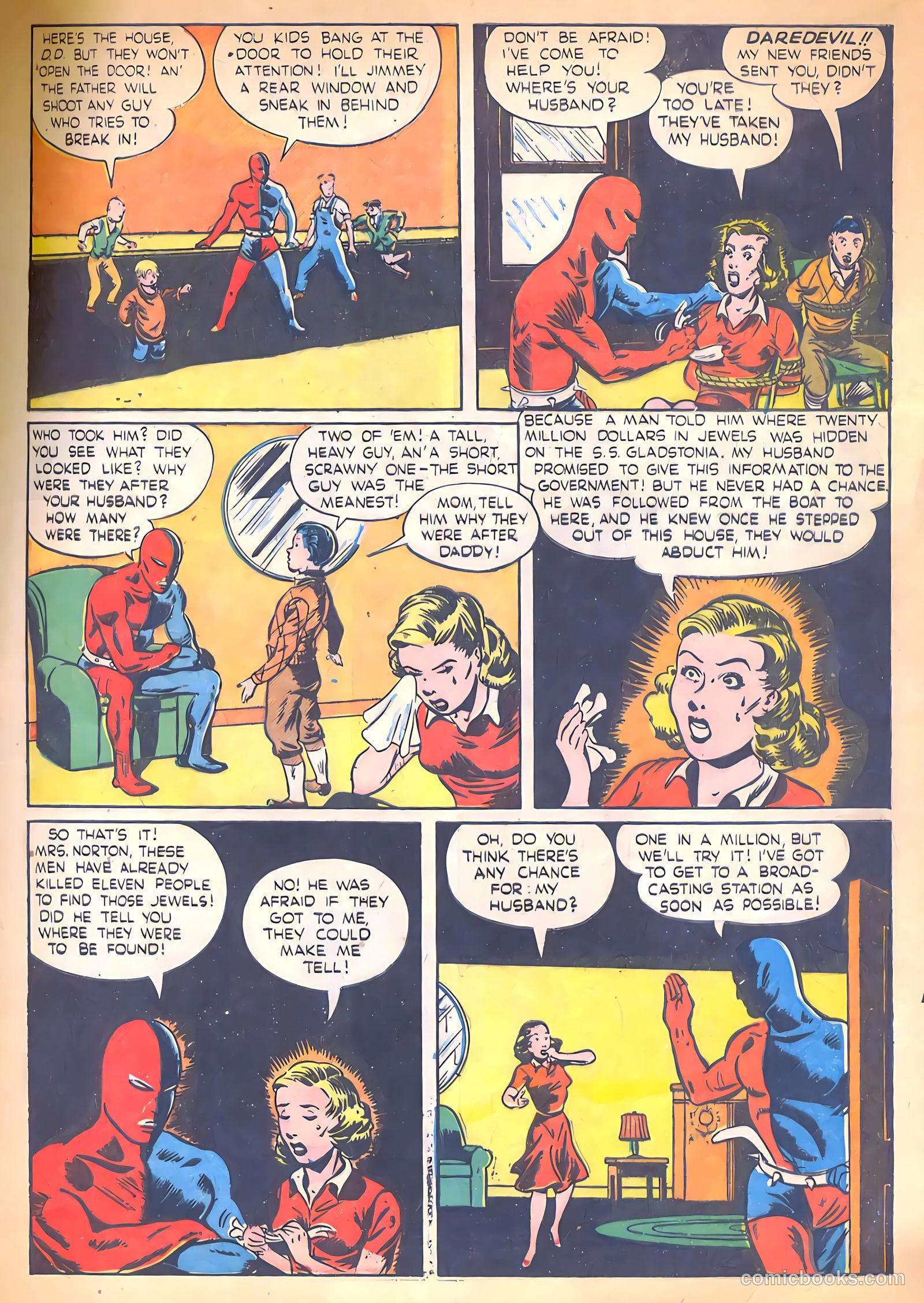 Daredevil Comics #27 (1948, Lev Gleason Publications, Inc.) — page 13 of 41