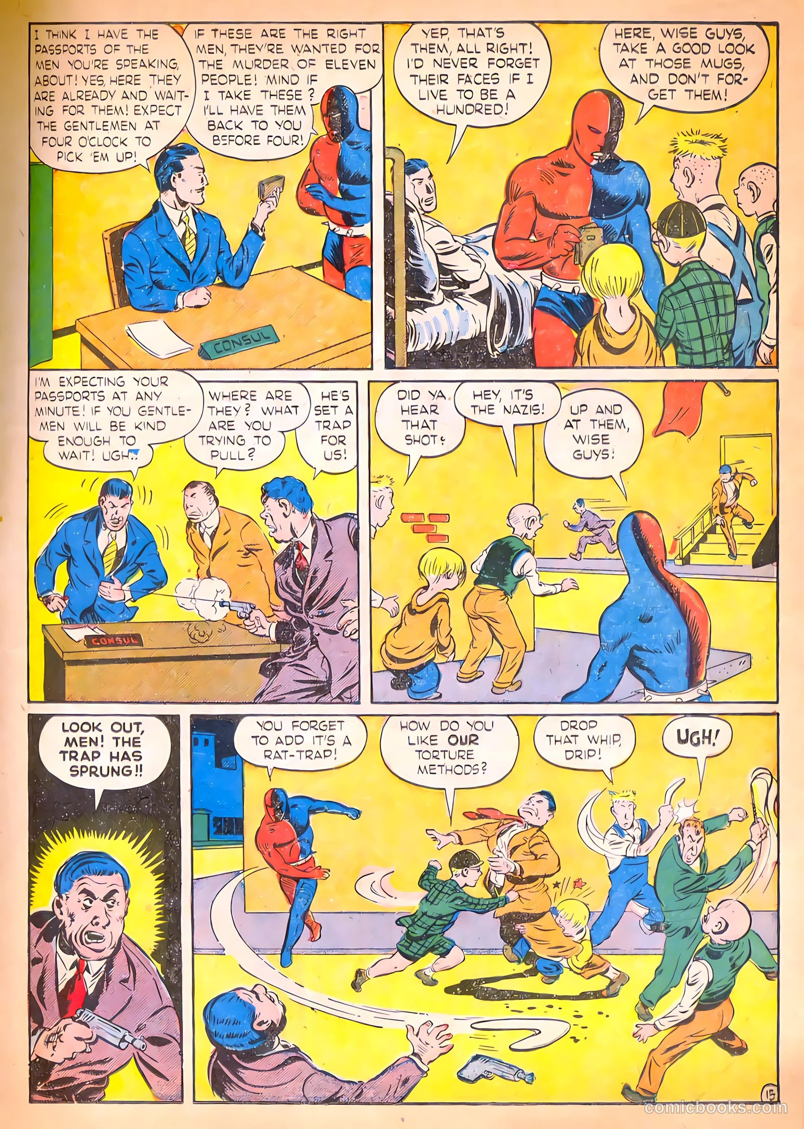 Daredevil Comics #27 (1948, Lev Gleason Publications, Inc.) — page 17 of 41