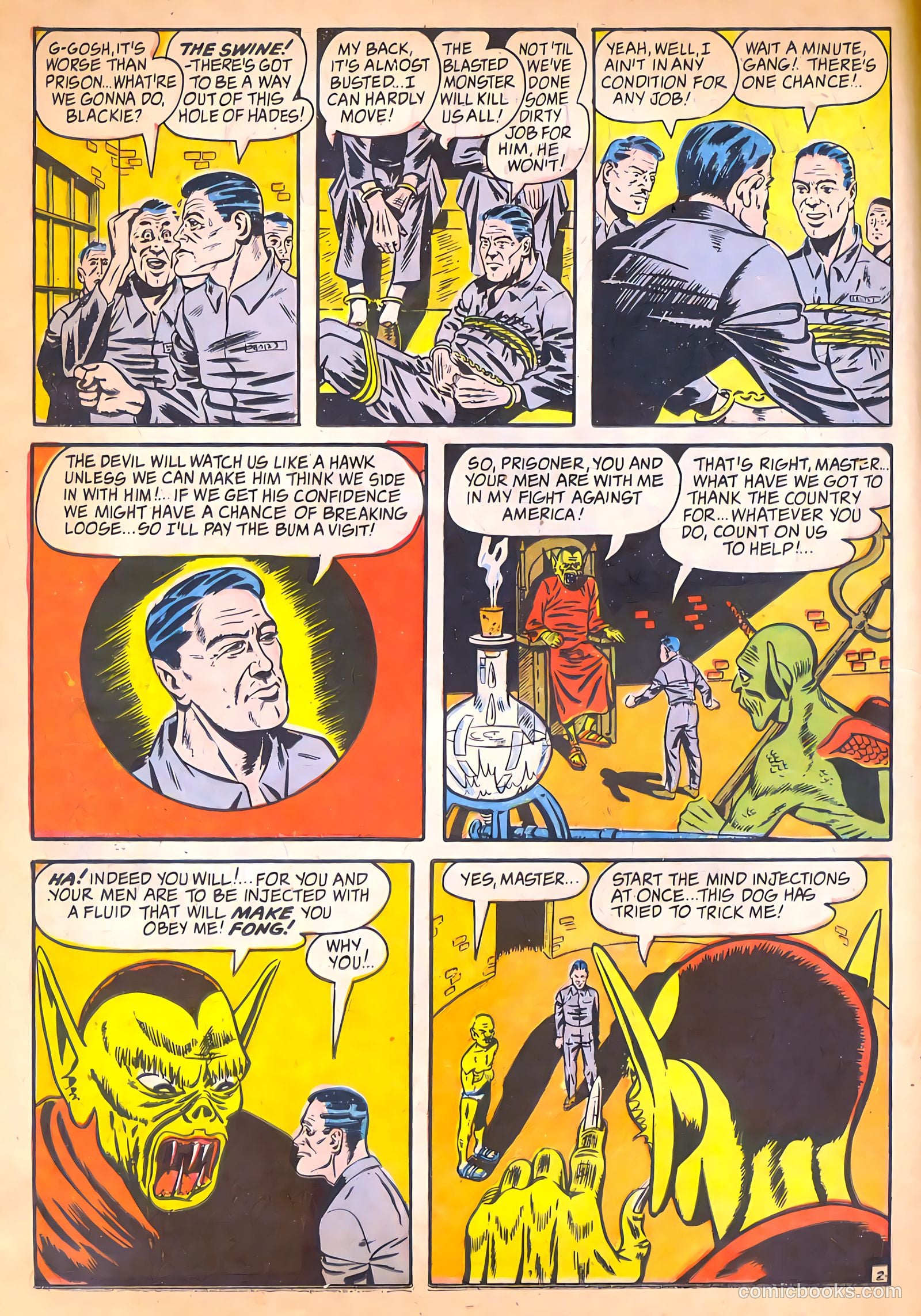 Daredevil Comics #27 (1948, Lev Gleason Publications, Inc.) — page 20 of 41