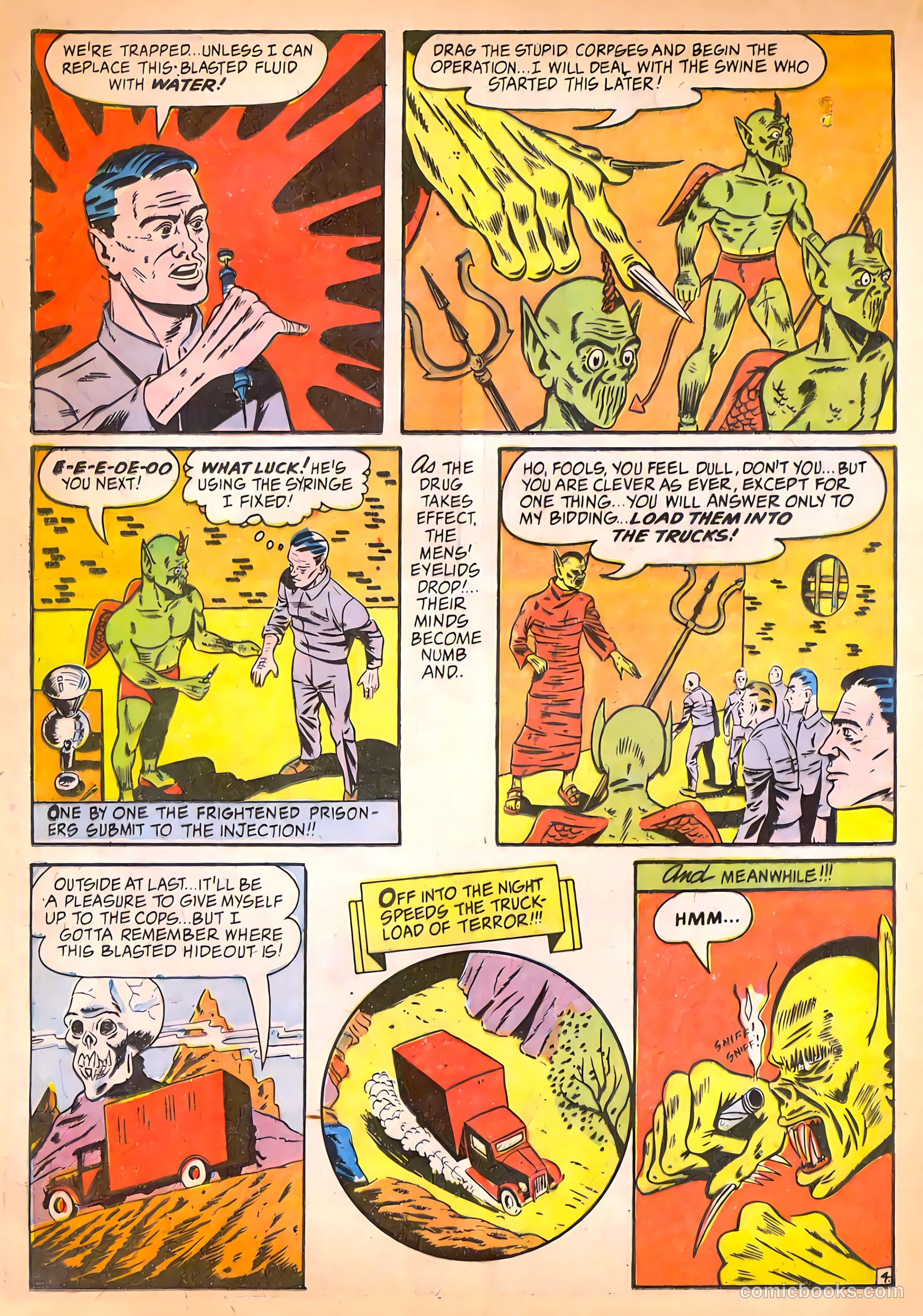 Daredevil Comics #27 (1948, Lev Gleason Publications, Inc.) — page 22 of 41