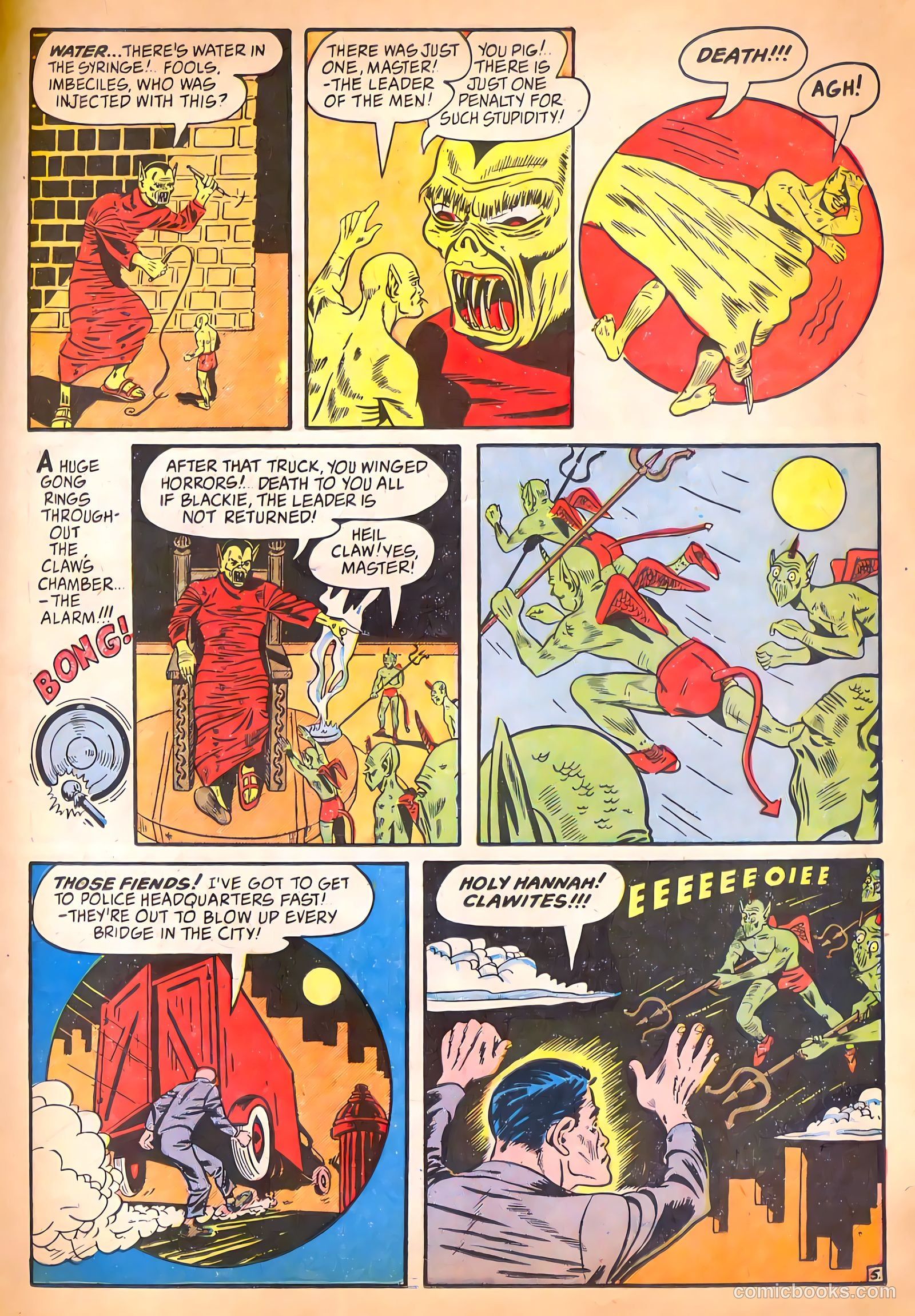 Daredevil Comics #27 (1948, Lev Gleason Publications, Inc.) — page 23 of 41
