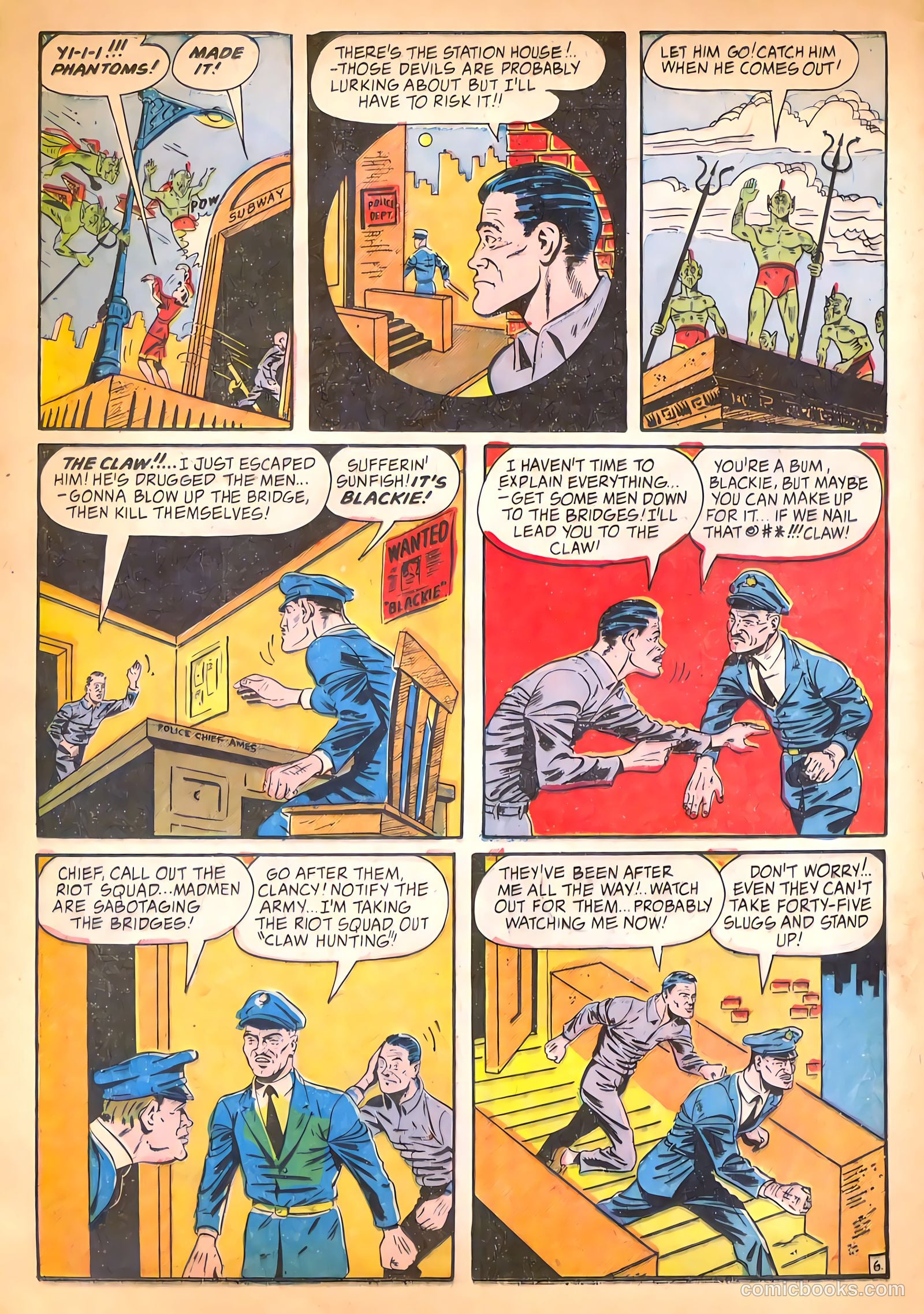 Daredevil Comics #27 (1948, Lev Gleason Publications, Inc.) — page 24 of 41