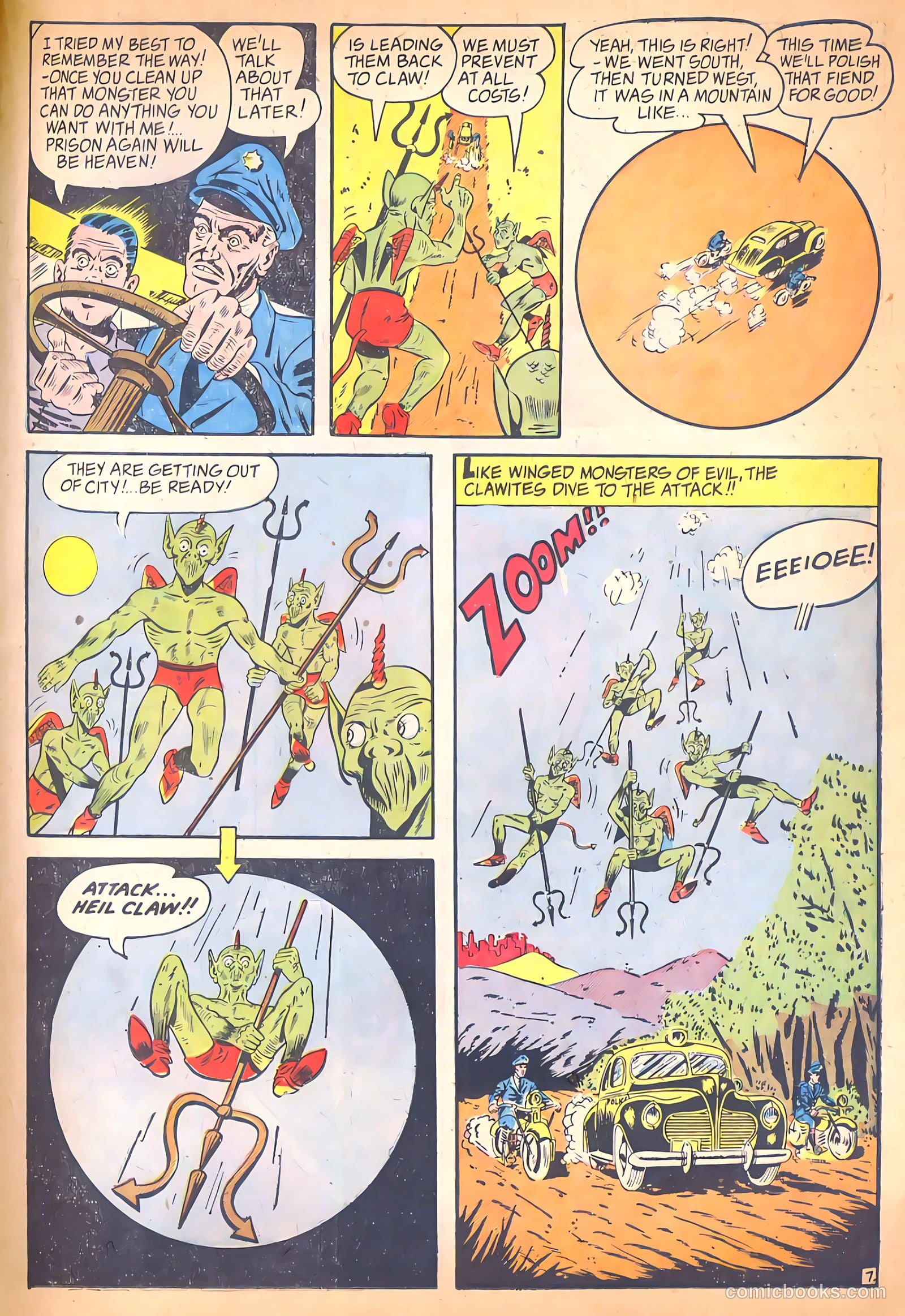 Daredevil Comics #27 (1948, Lev Gleason Publications, Inc.) — page 25 of 41