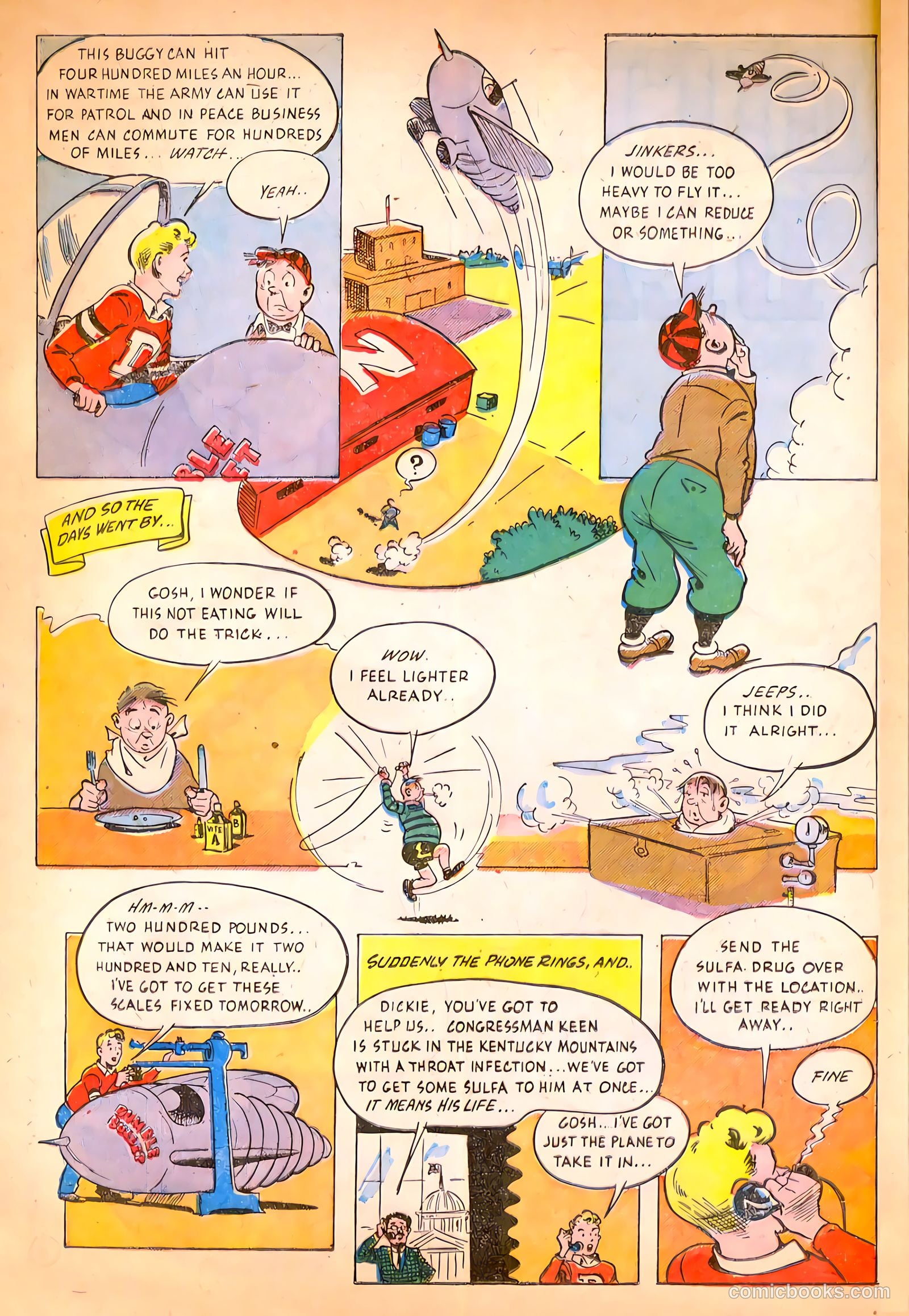Daredevil Comics #27 (1948, Lev Gleason Publications, Inc.) — page 28 of 41