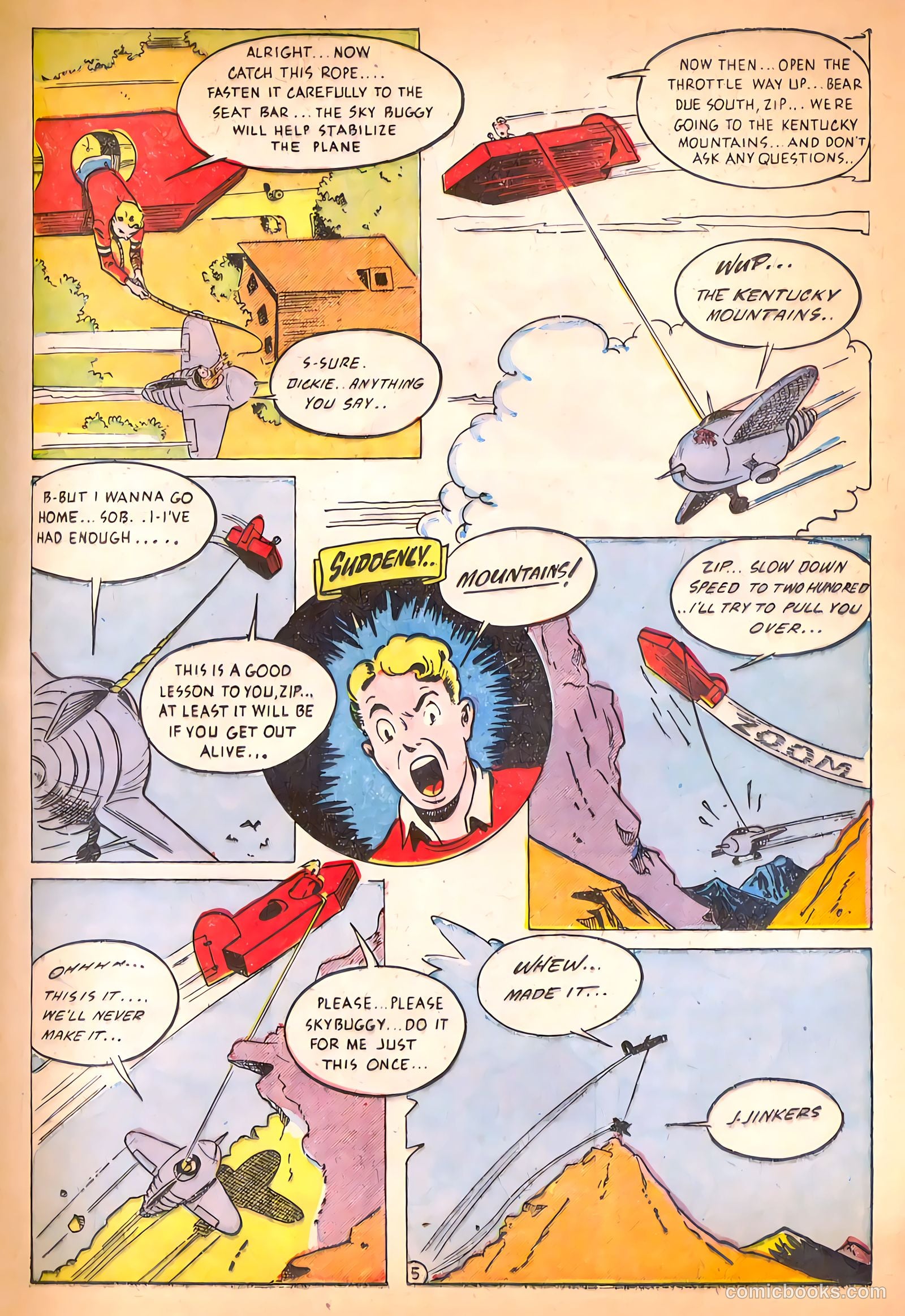 Daredevil Comics #27 (1948, Lev Gleason Publications, Inc.) — page 31 of 41