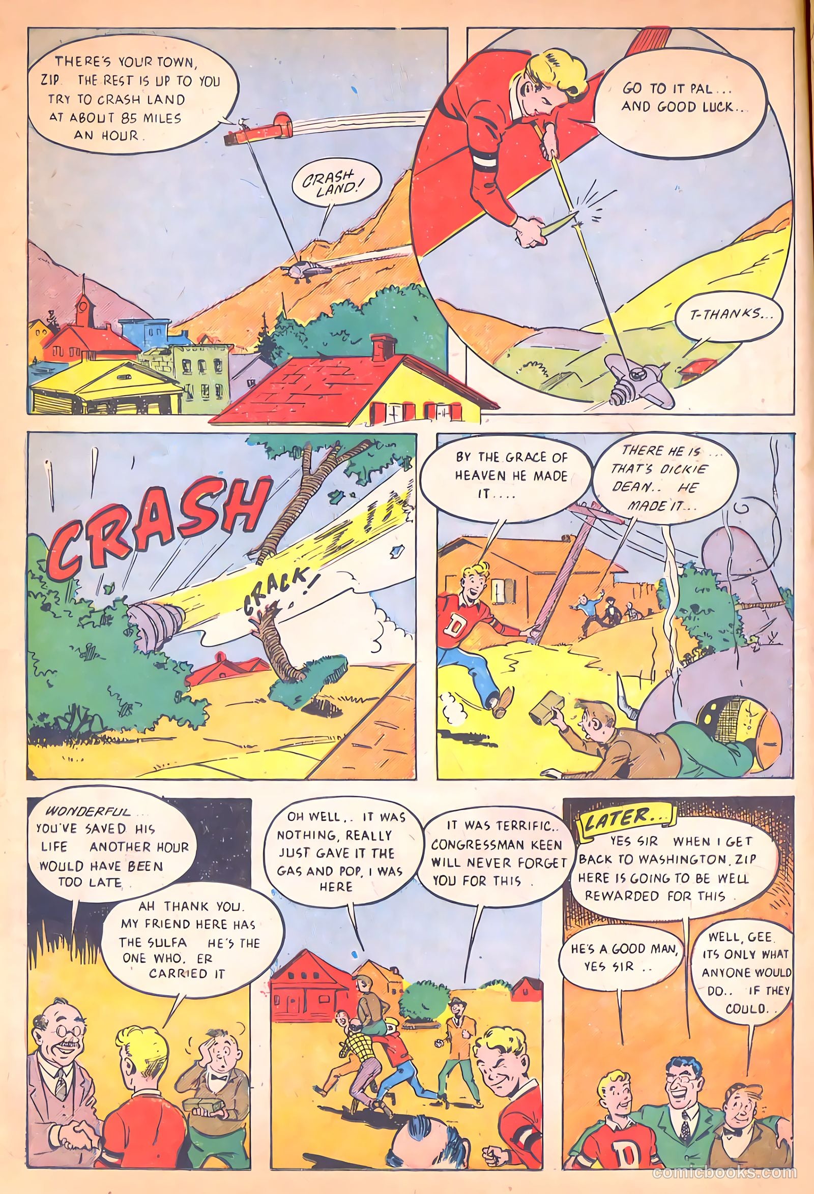 Daredevil Comics #27 (1948, Lev Gleason Publications, Inc.) — page 32 of 41