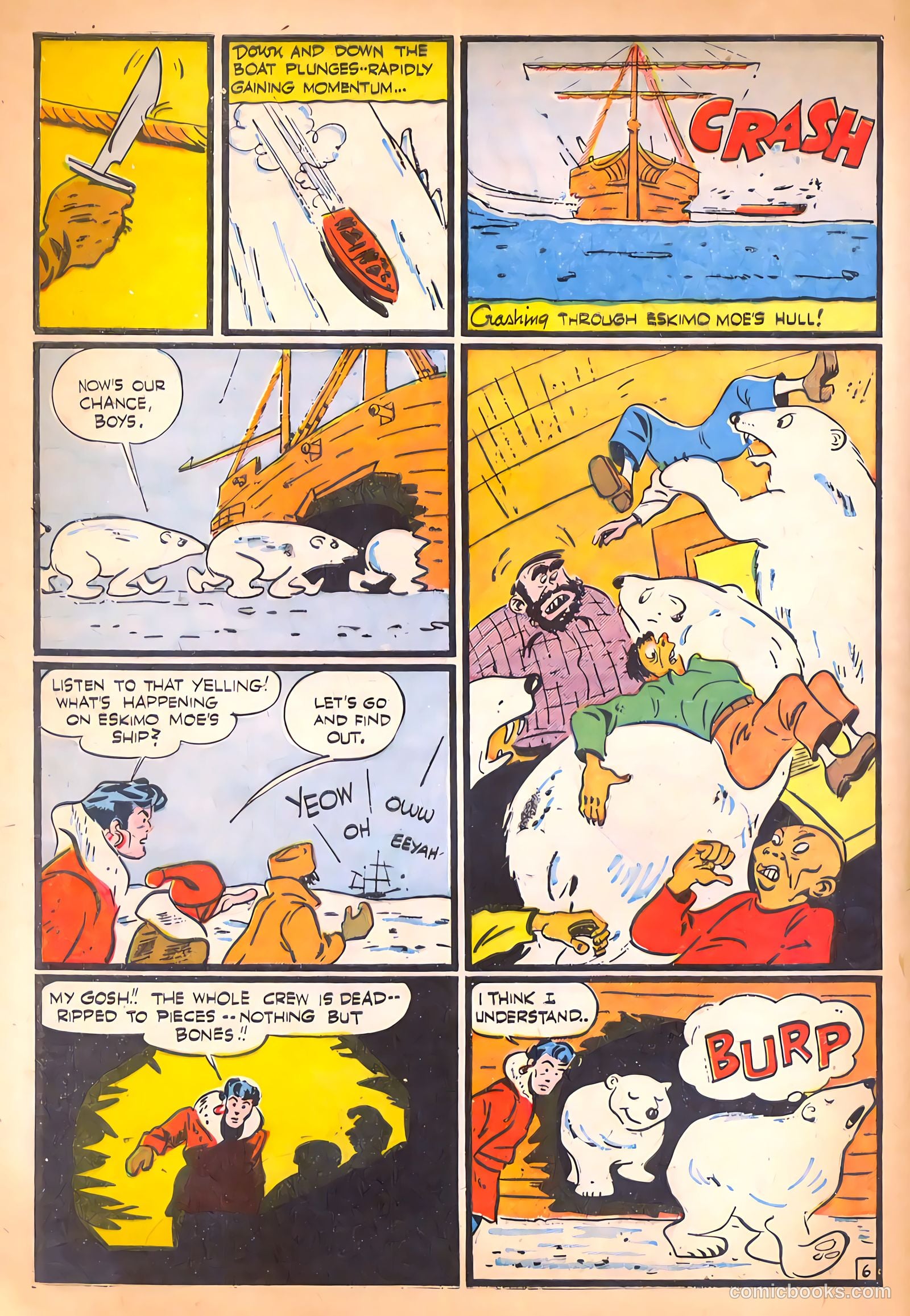 Daredevil Comics #27 (1948, Lev Gleason Publications, Inc.) — page 40 of 41