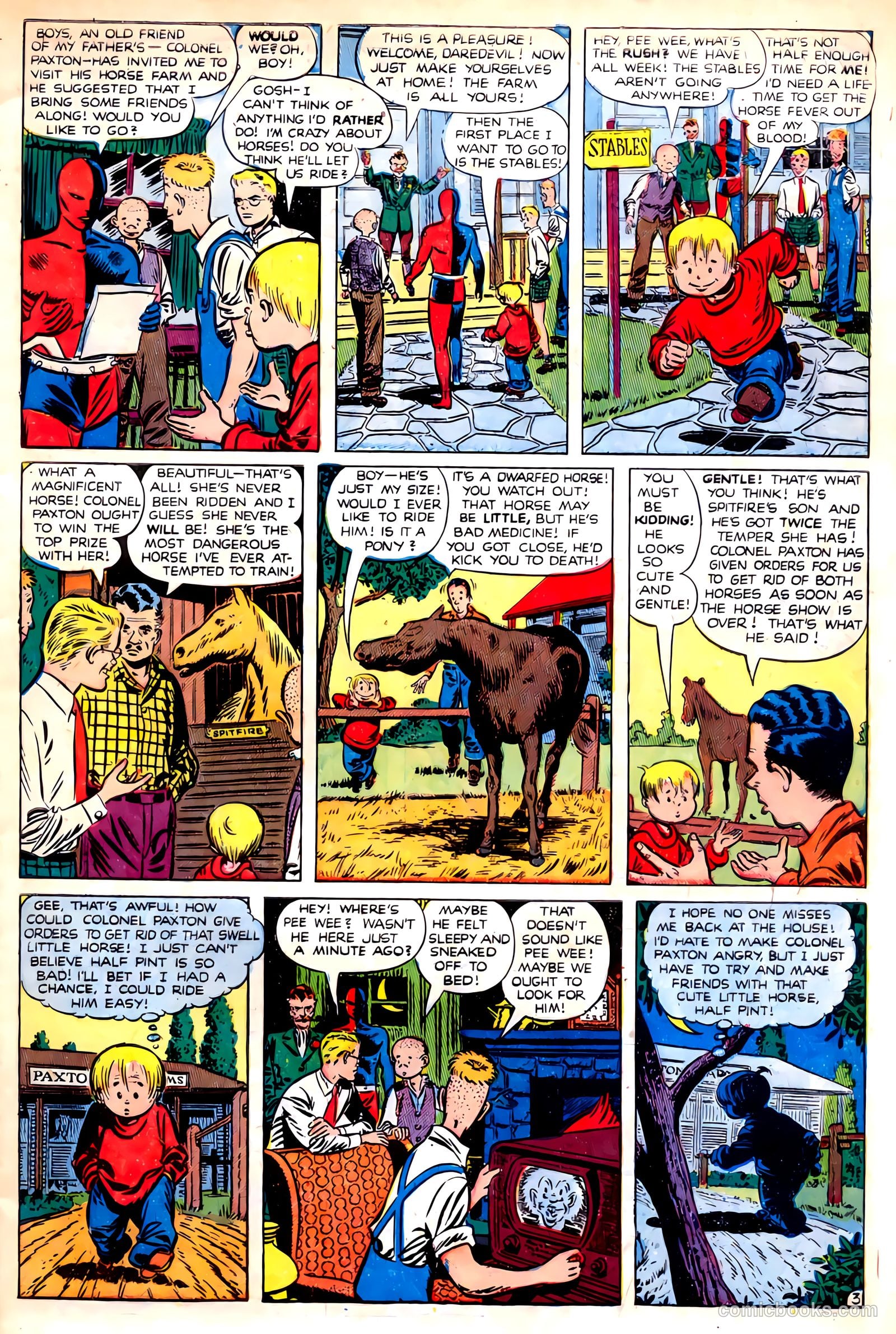 Daredevil Comics #67 (1948, Lev Gleason Publications, Inc.) — page 5 of 52