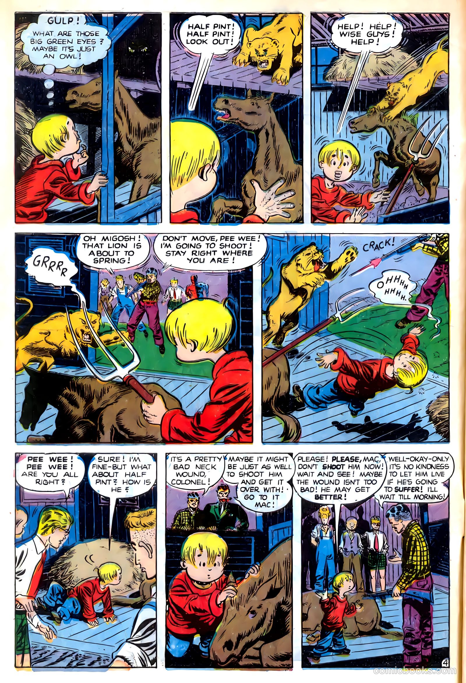 Daredevil Comics #67 (1948, Lev Gleason Publications, Inc.) — page 6 of 52