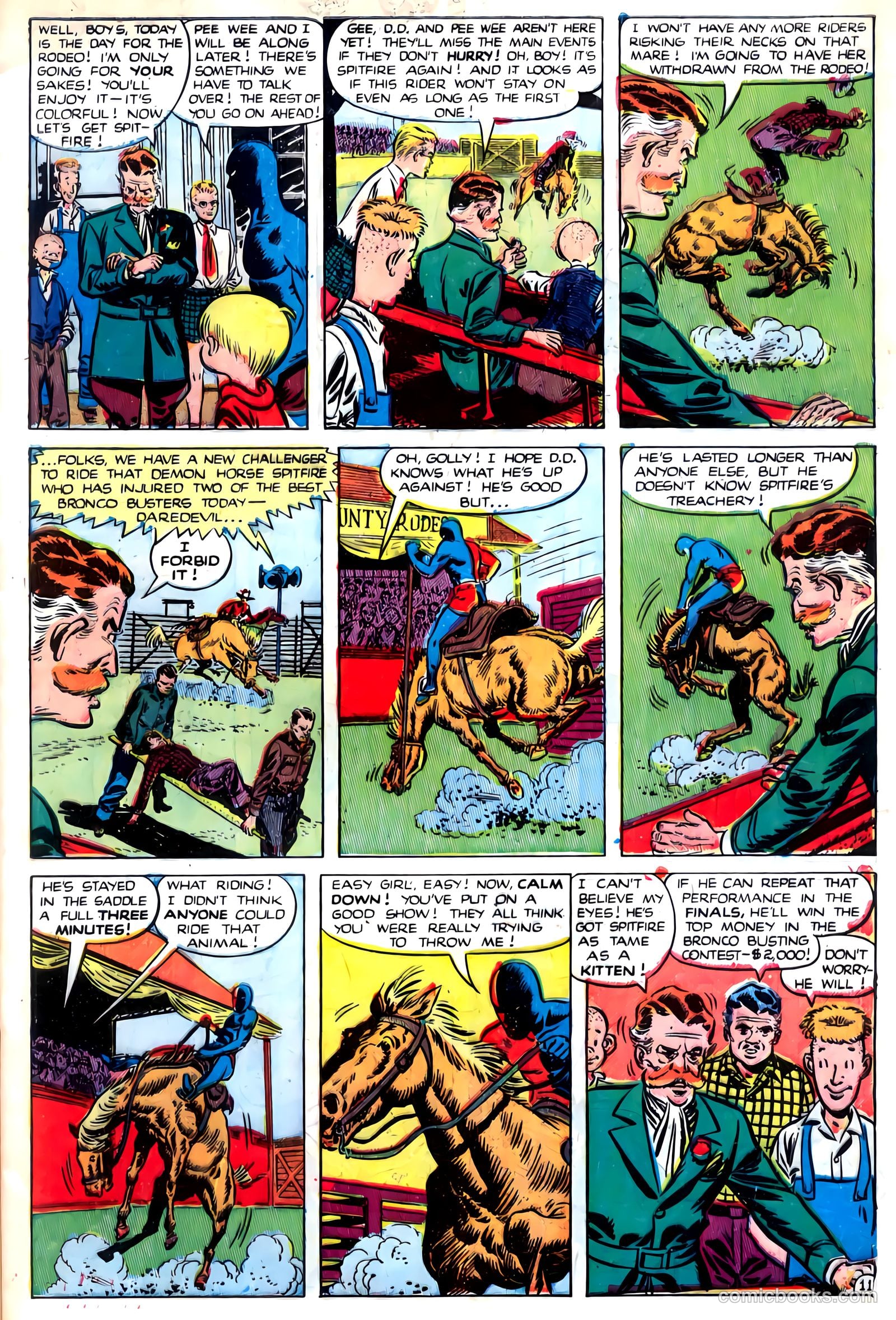 Daredevil Comics #67 (1948, Lev Gleason Publications, Inc.) — page 13 of 52