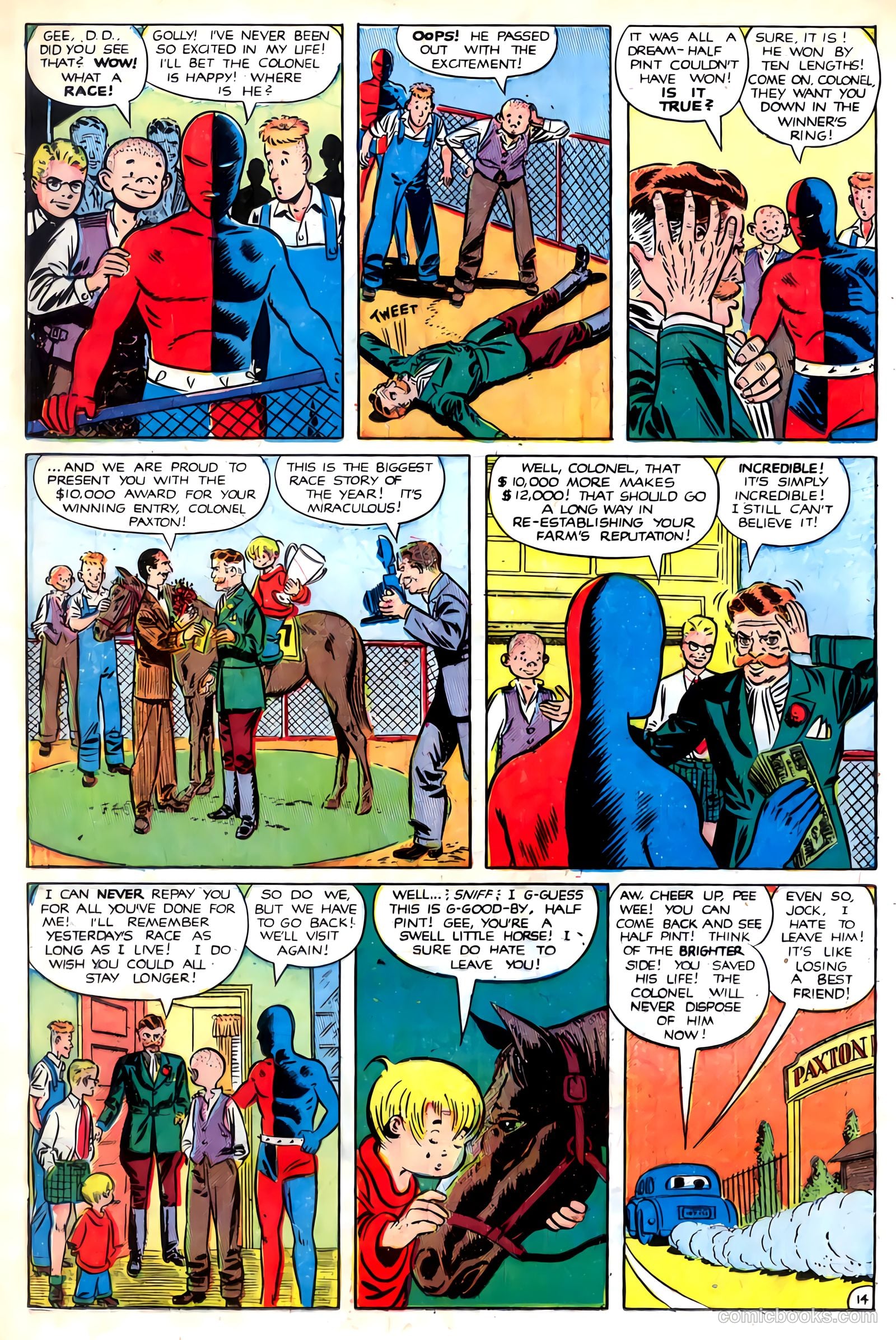 Daredevil Comics #67 (1948, Lev Gleason Publications, Inc.) — page 16 of 52