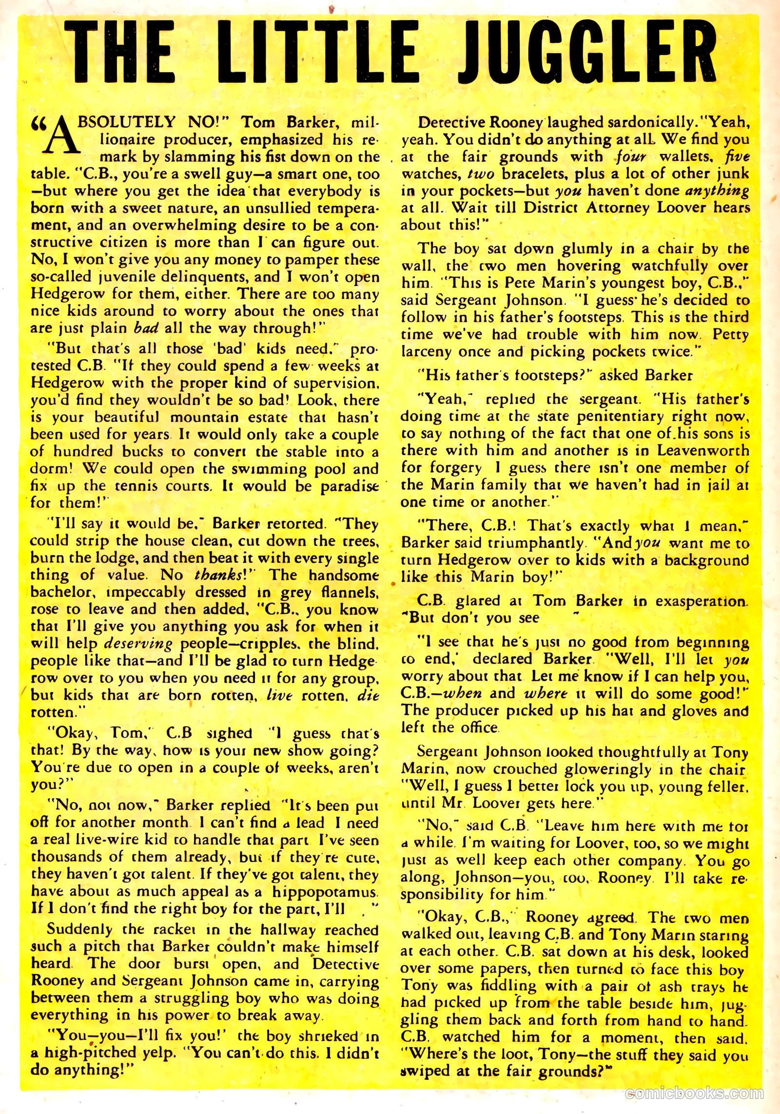 Daredevil Comics #67 (1948, Lev Gleason Publications, Inc.) — page 31 of 52