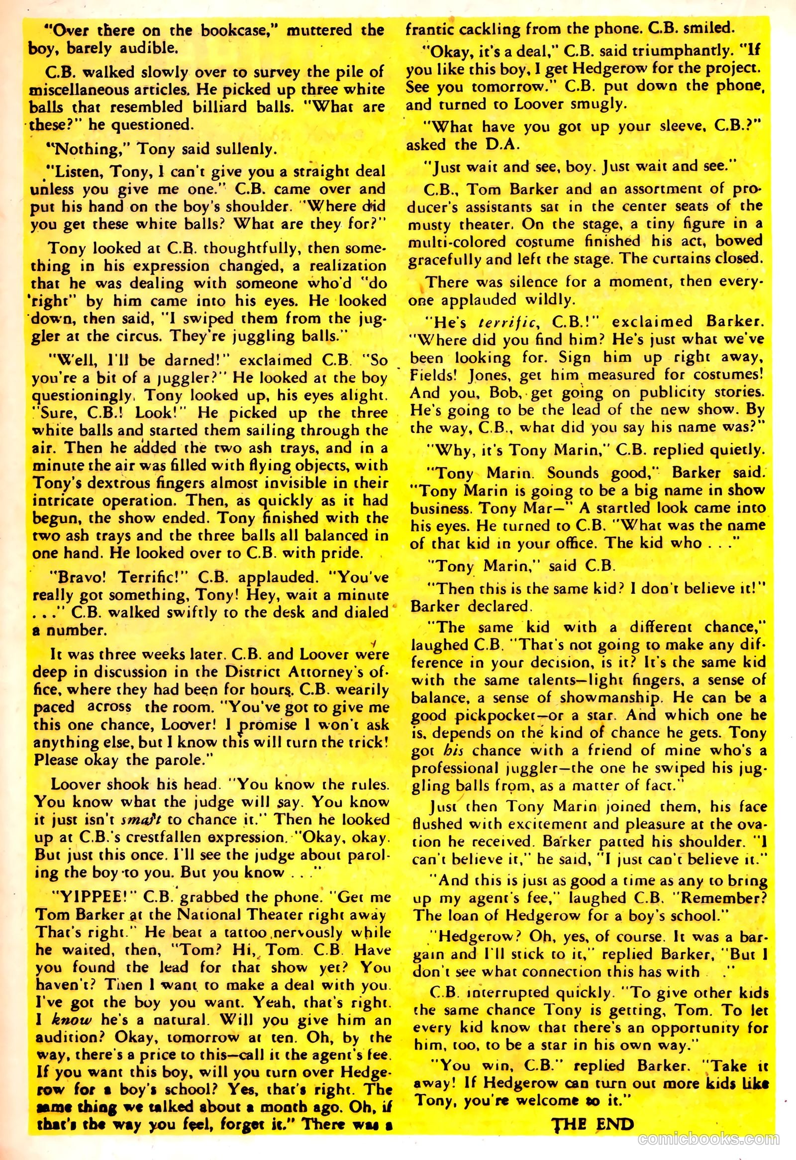 Daredevil Comics #67 (1948, Lev Gleason Publications, Inc.) — page 32 of 52