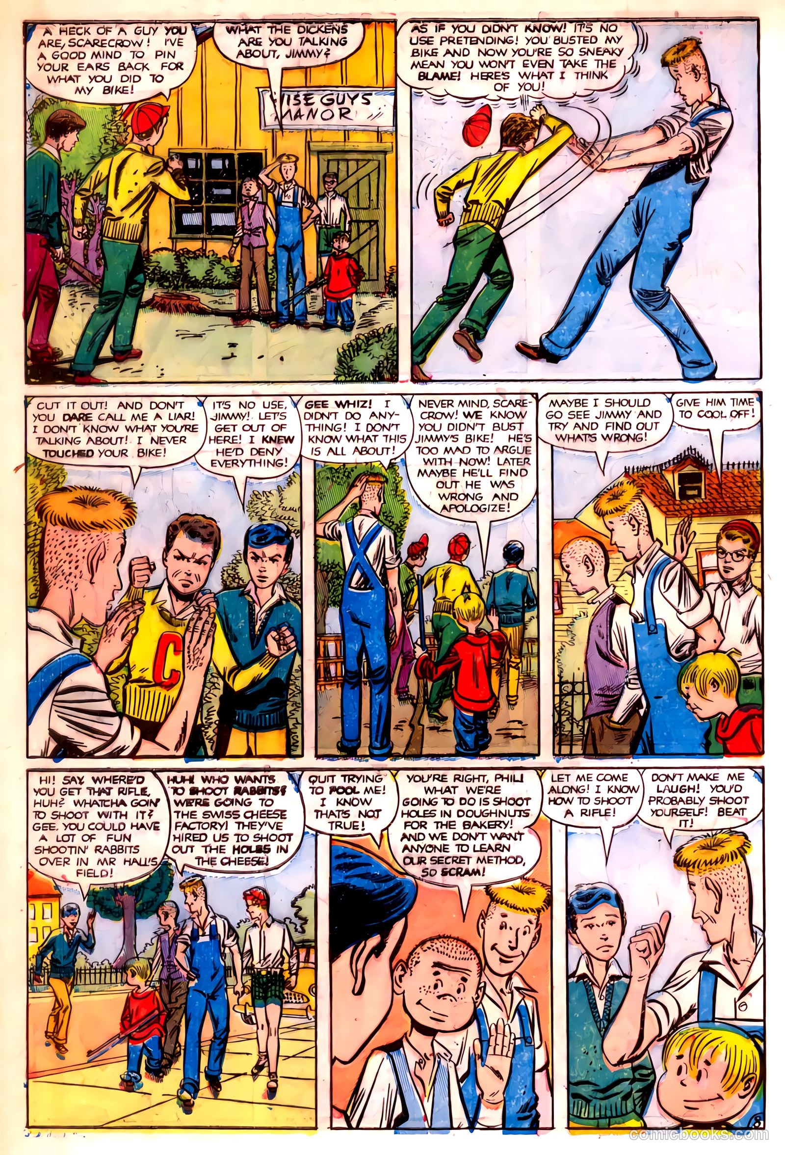 Daredevil Comics #67 (1948, Lev Gleason Publications, Inc.) — page 42 of 52
