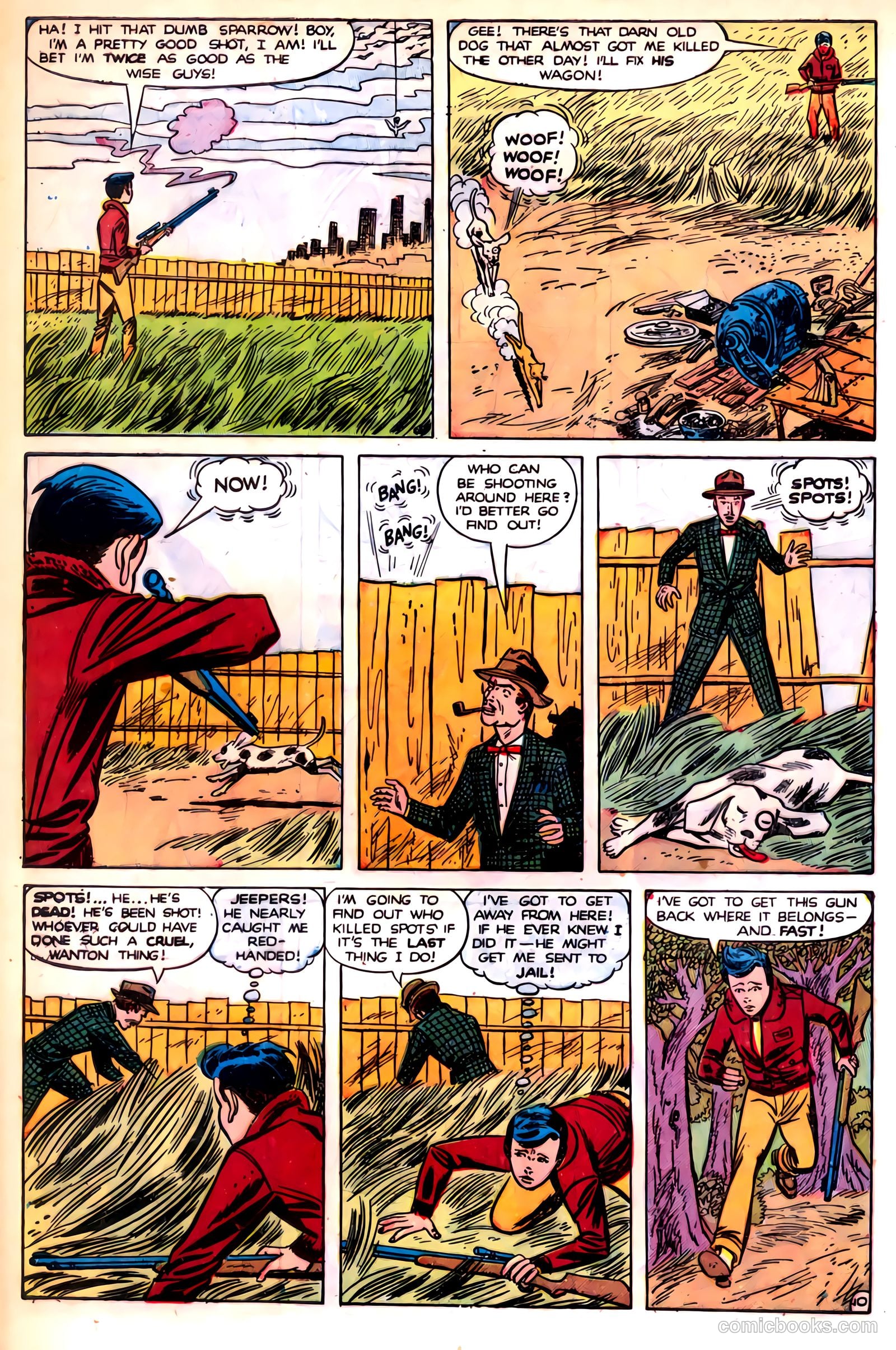 Daredevil Comics #67 (1948, Lev Gleason Publications, Inc.) — page 44 of 52